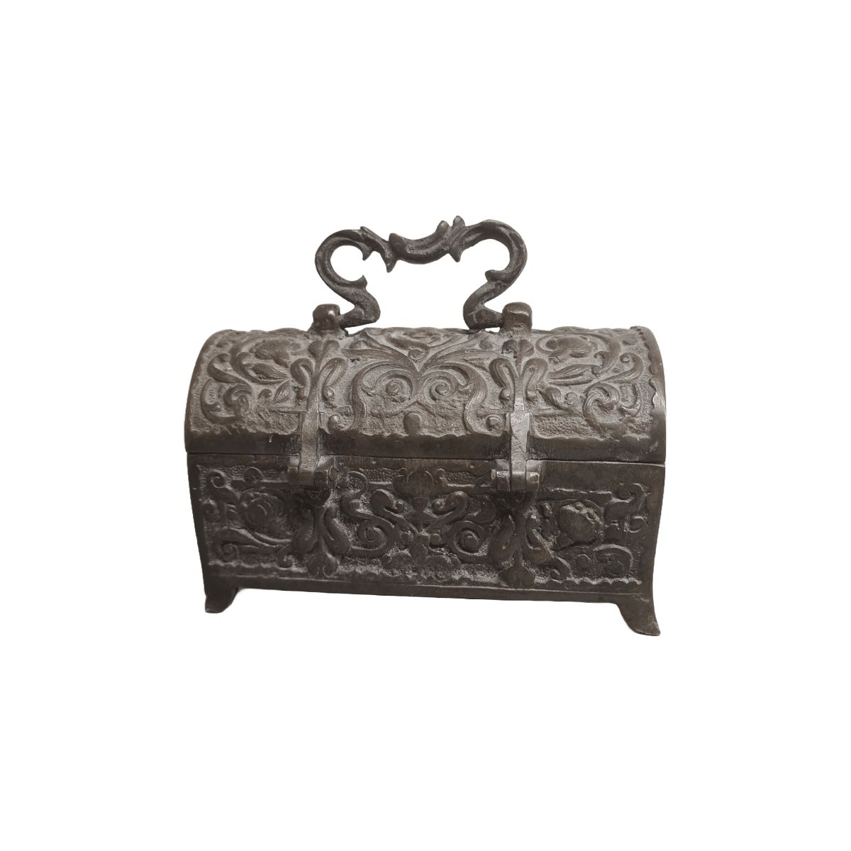 Classic Bronze Jewelry Box, Mid Century photo 125.0