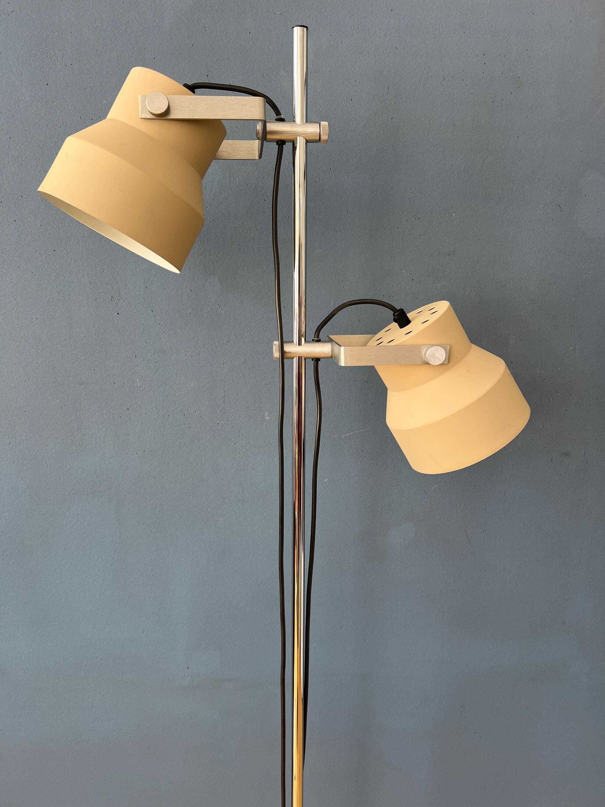 Mid Century Beige Dijkstra Space Age Vloerlamp photo buy