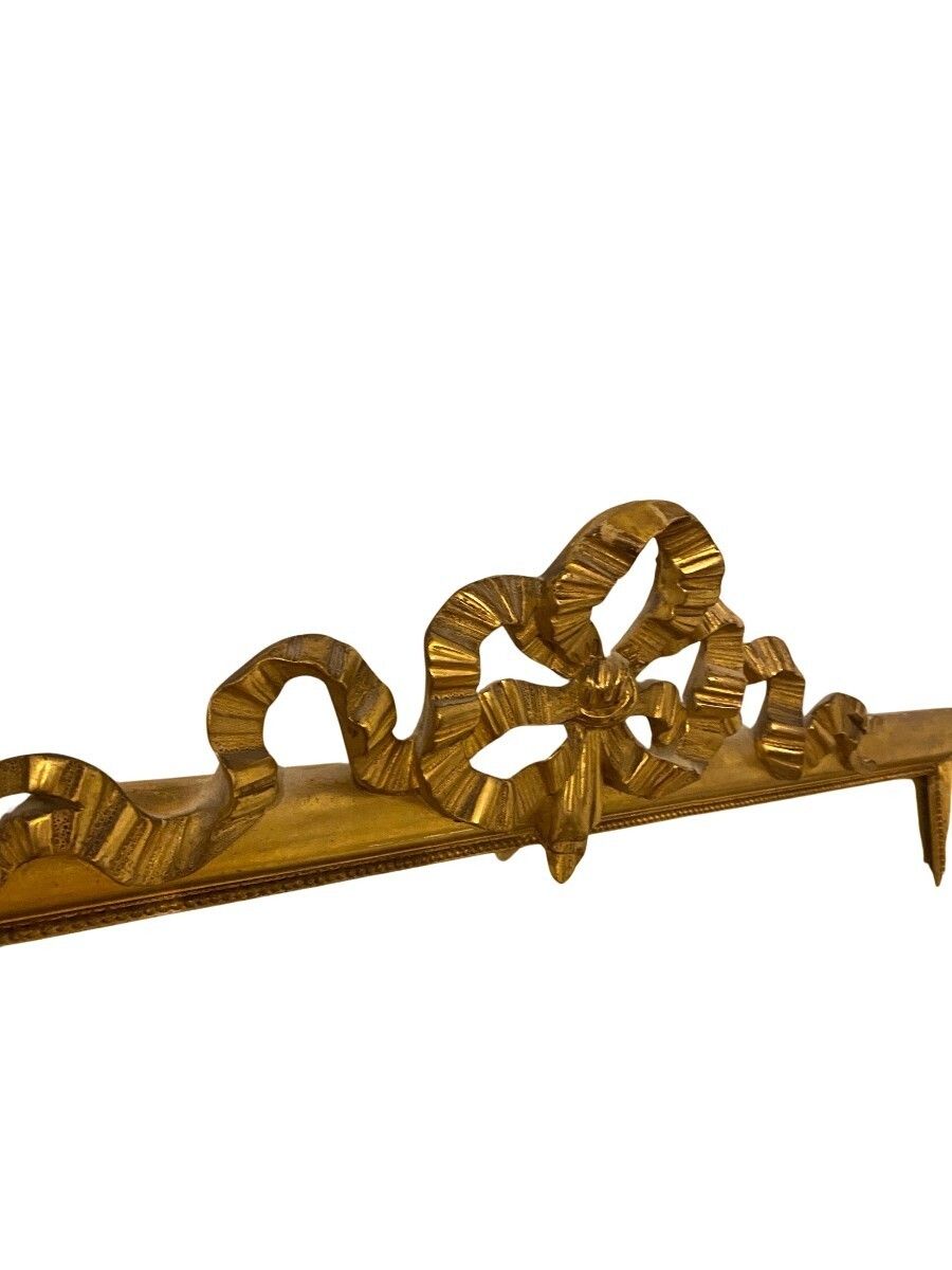 Important 19th Century Beveled Mirror With Pediment   Louis XVI Style 81cm X 163cm photo furniture