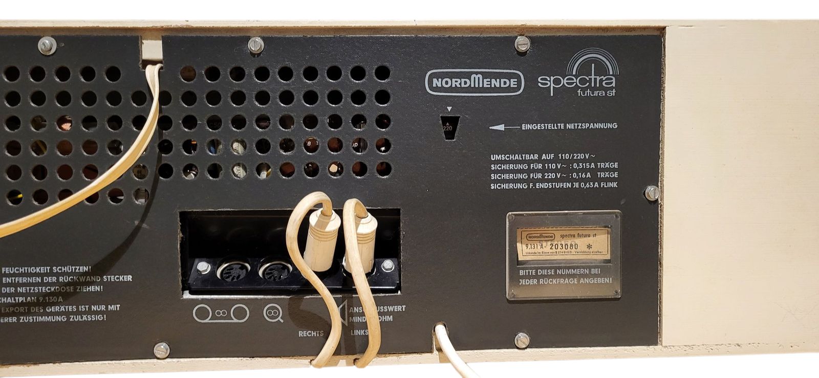 Radio Nordmende Spectra Futura, Raymond Loewy, 1968 photo 2051.0