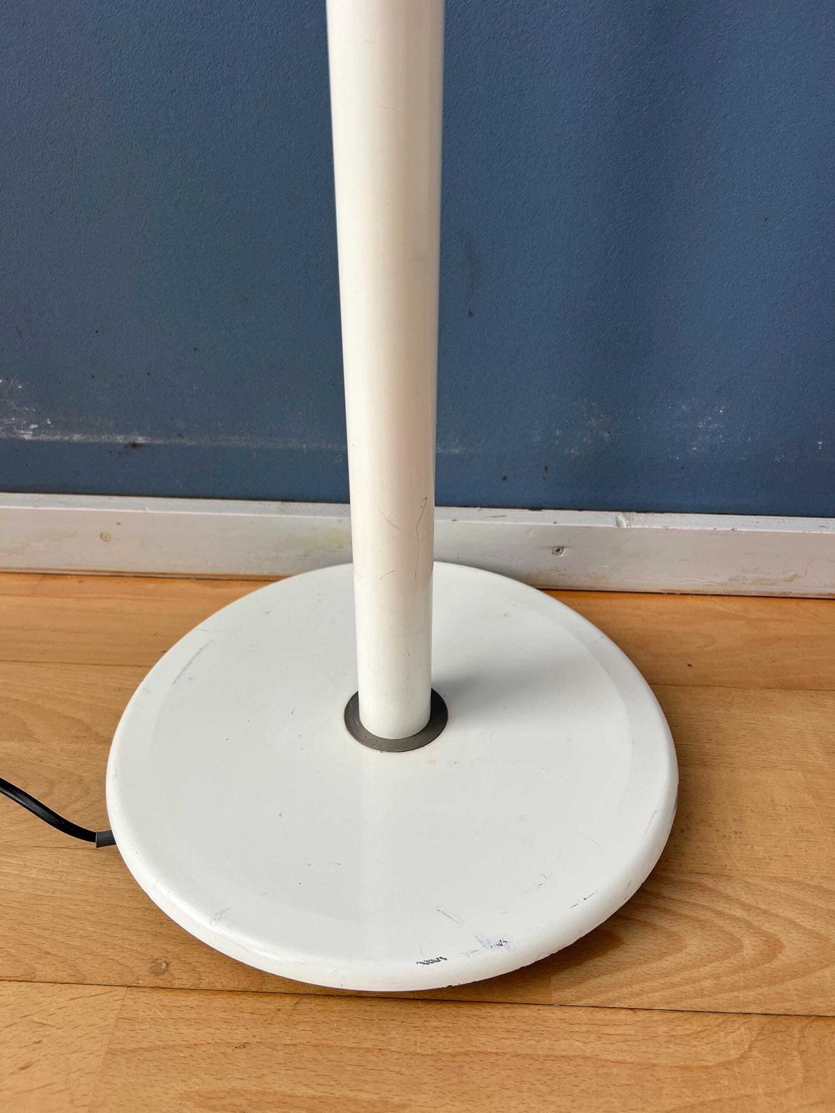 White Mid Century Space Age Mushroom Floor Lamp By Hala Zeist photo vintage