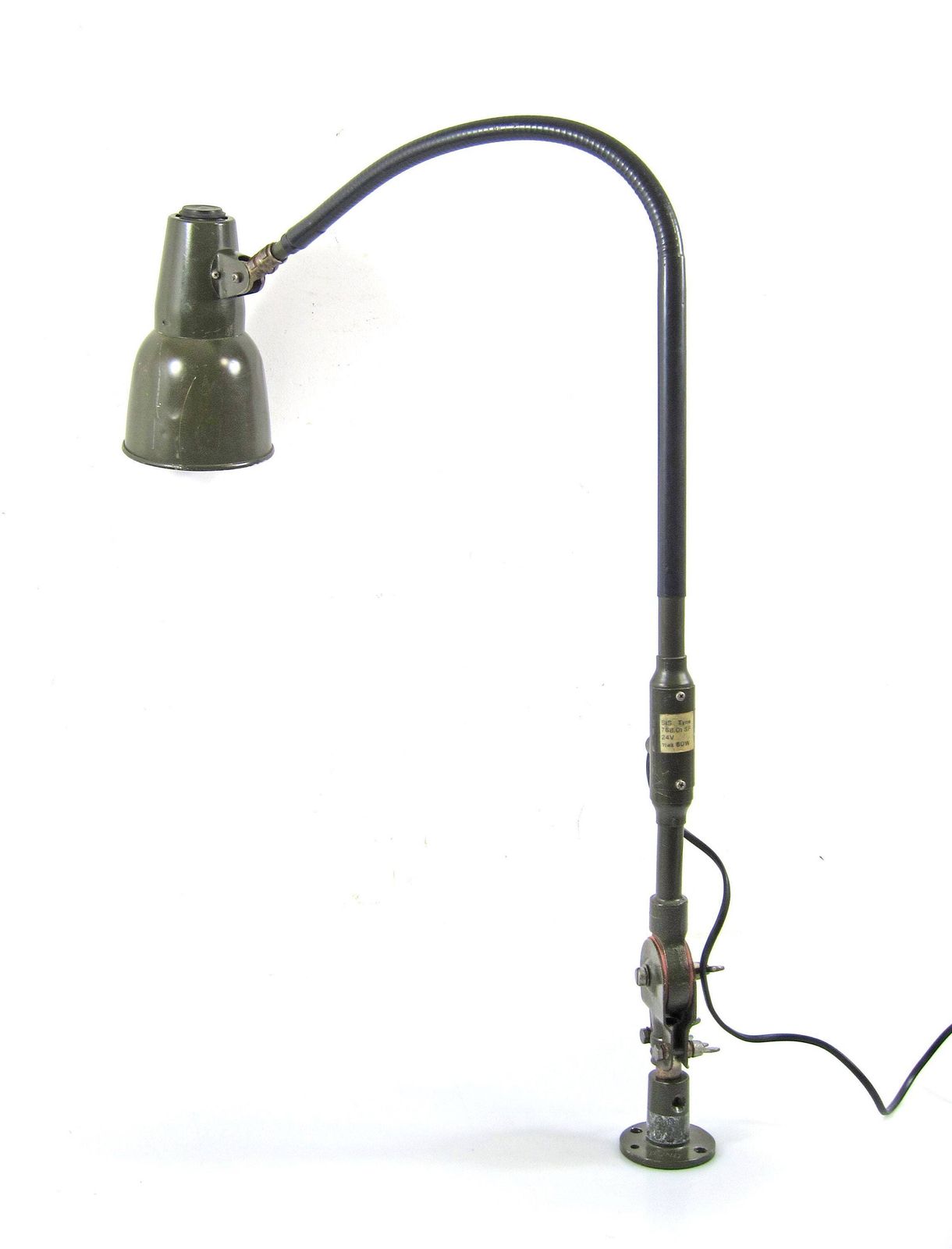 Sis 1960s Industrial Adjustable Wall Table Lamps   Bauhaus , Eames, Danish, Kaiser Dell, Jacobsen, Sarfatti, Poul Henningsen, Hammerborg photo Lighting