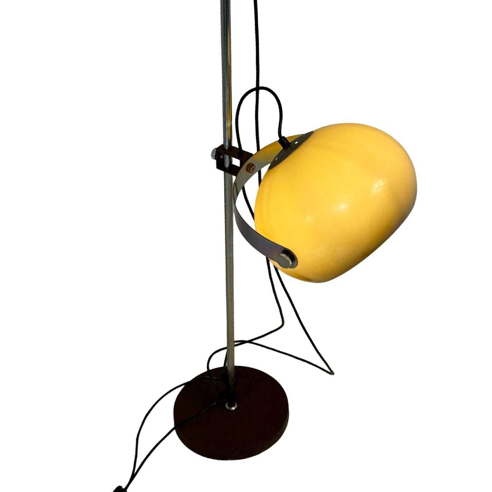 Dijkstra   Rare Model   Space Age Design / Mcm Floor Lamp With Two Shades photo Lighting