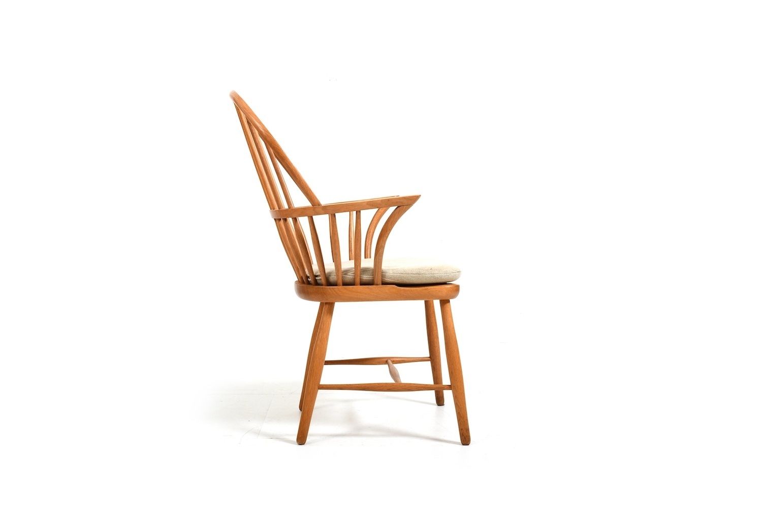 Fh38 Windsor Chair By Frits Henningsen In Oak 1960s photo furniture