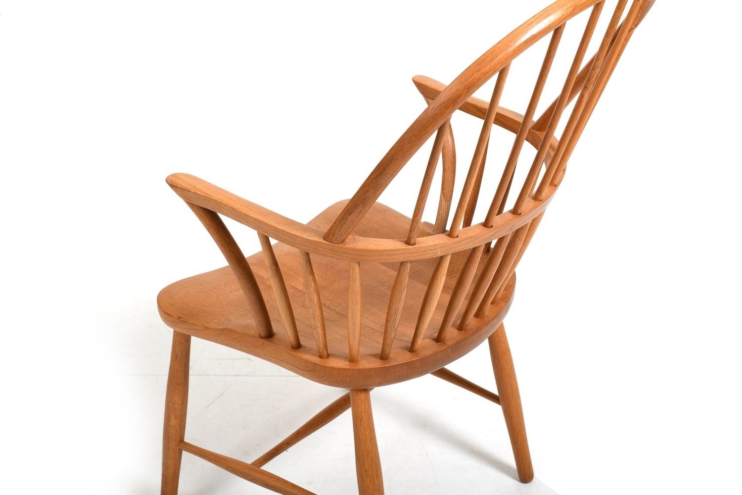 photo furniture Fh38 Windsor Chair By Frits Henningsen In Oak 1960s