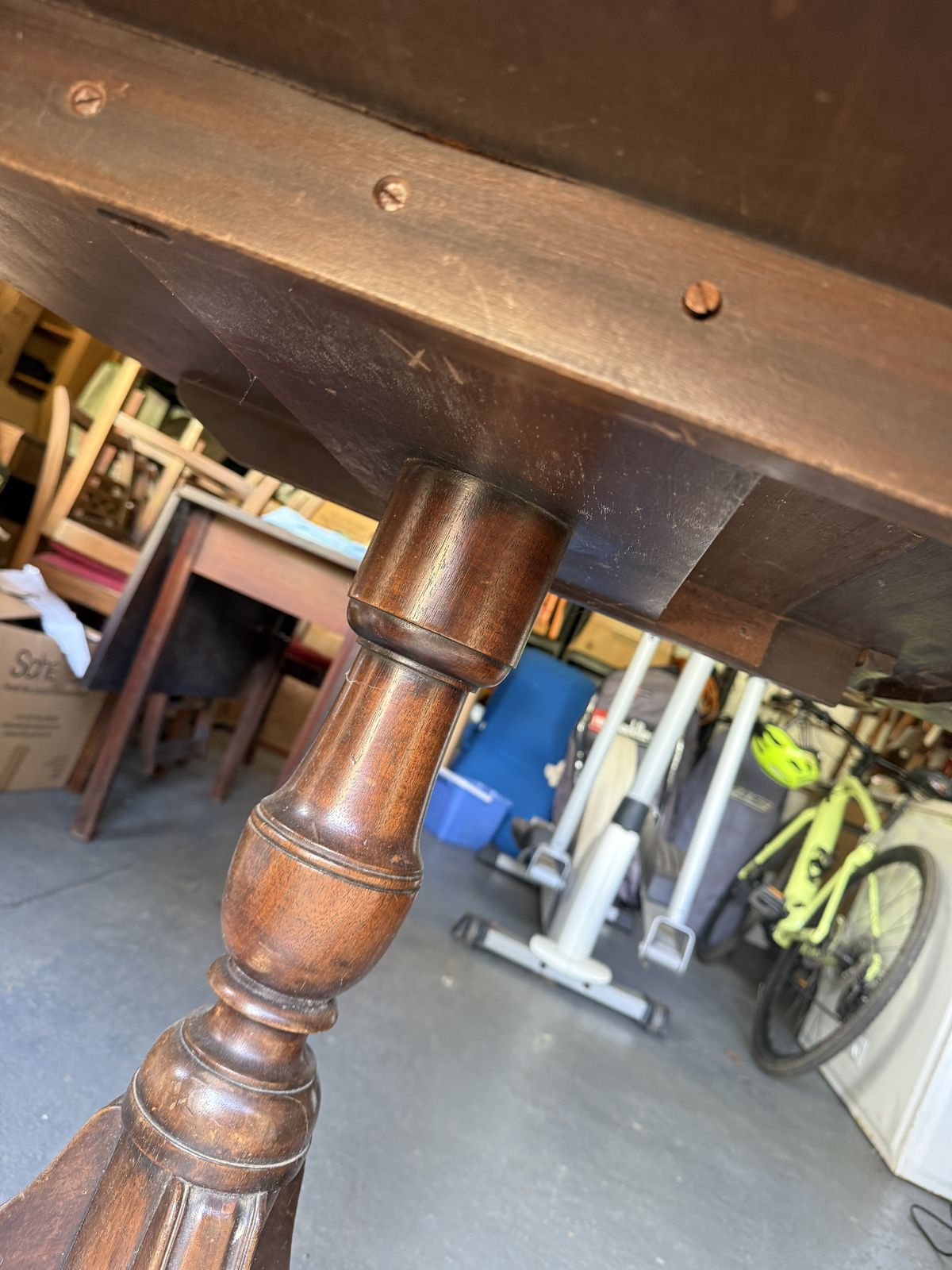 Regency Mahogany Twin Pedestal Dining Table  With Removable Leaf And Brass Claw Feet, C.1820 photo 800.0