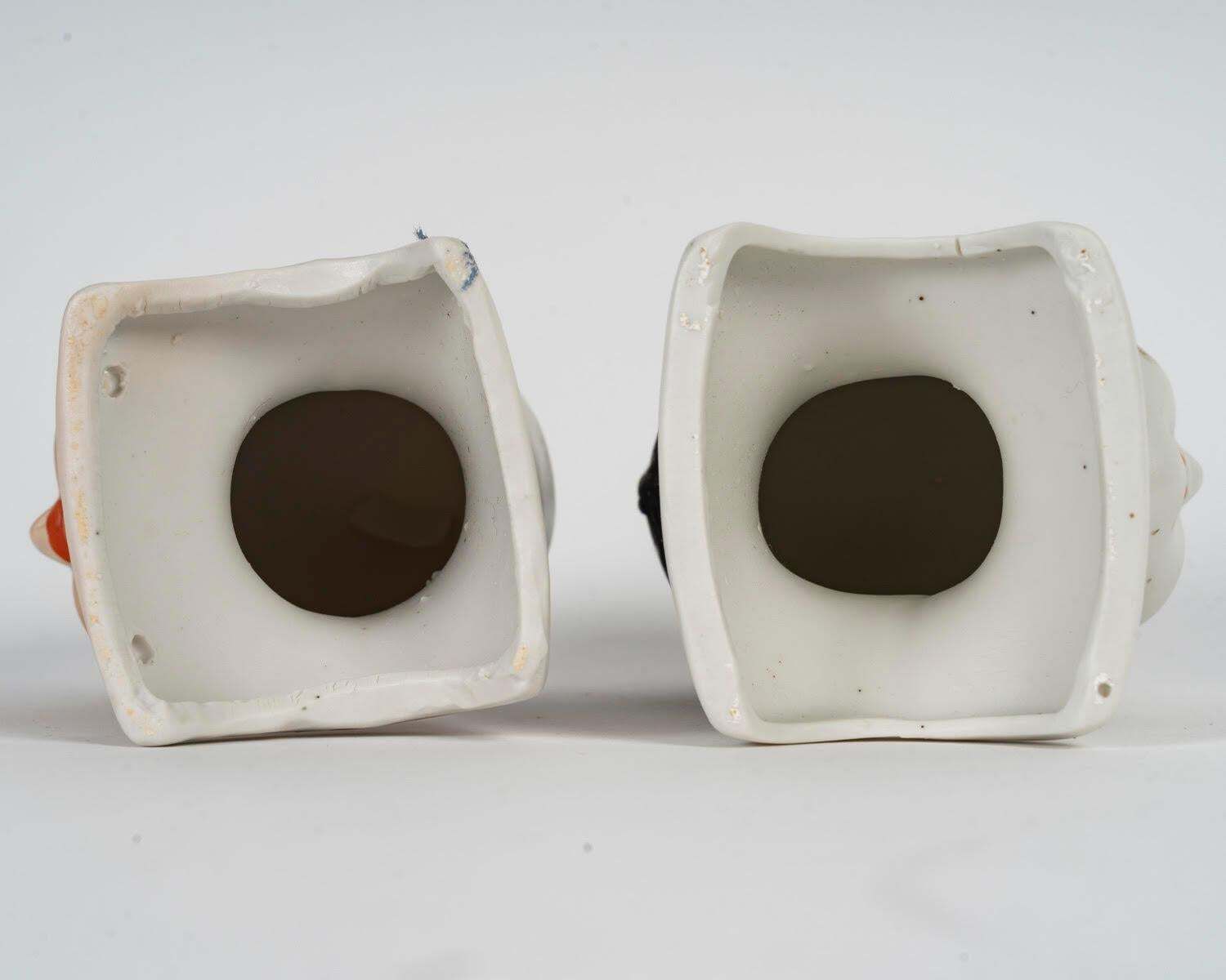 Pair Of Porcelain Doll Heads, 1960. photo buy