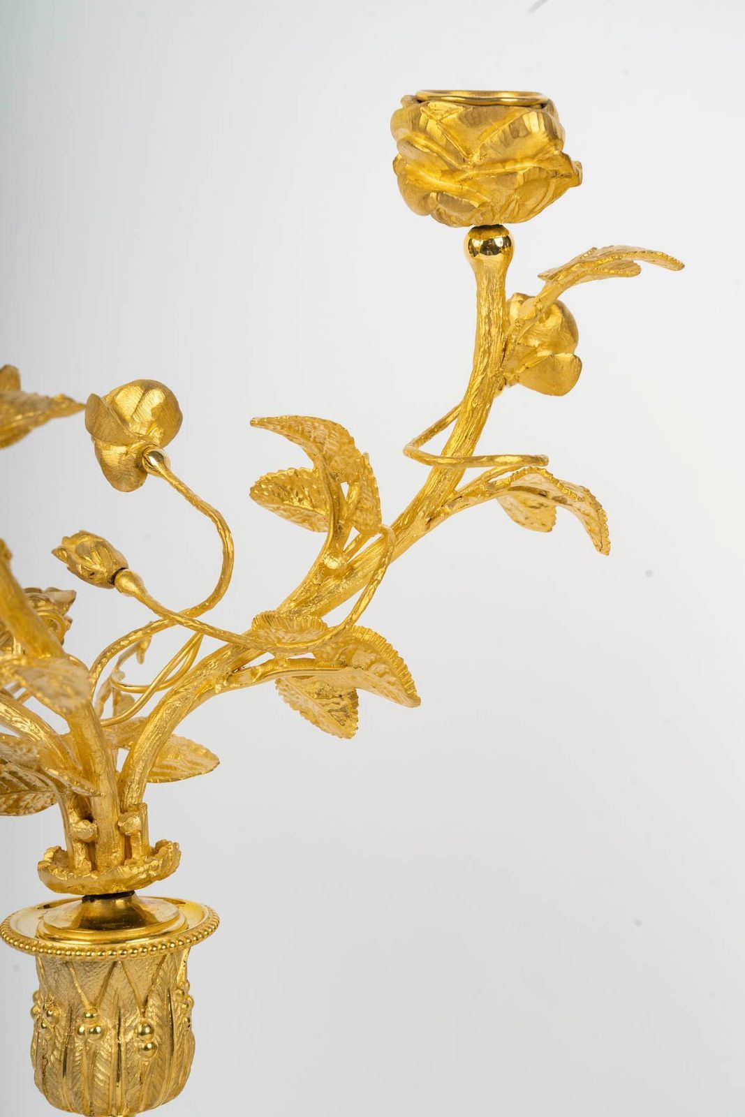 Pair Of Louis XVI Style Candelabra, 19th Century. photo Home Decor