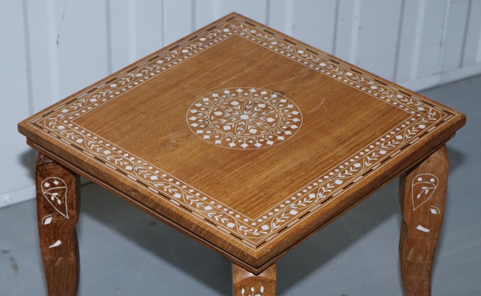 Anglo Indian Inlaid. Wooden Table photo for sale