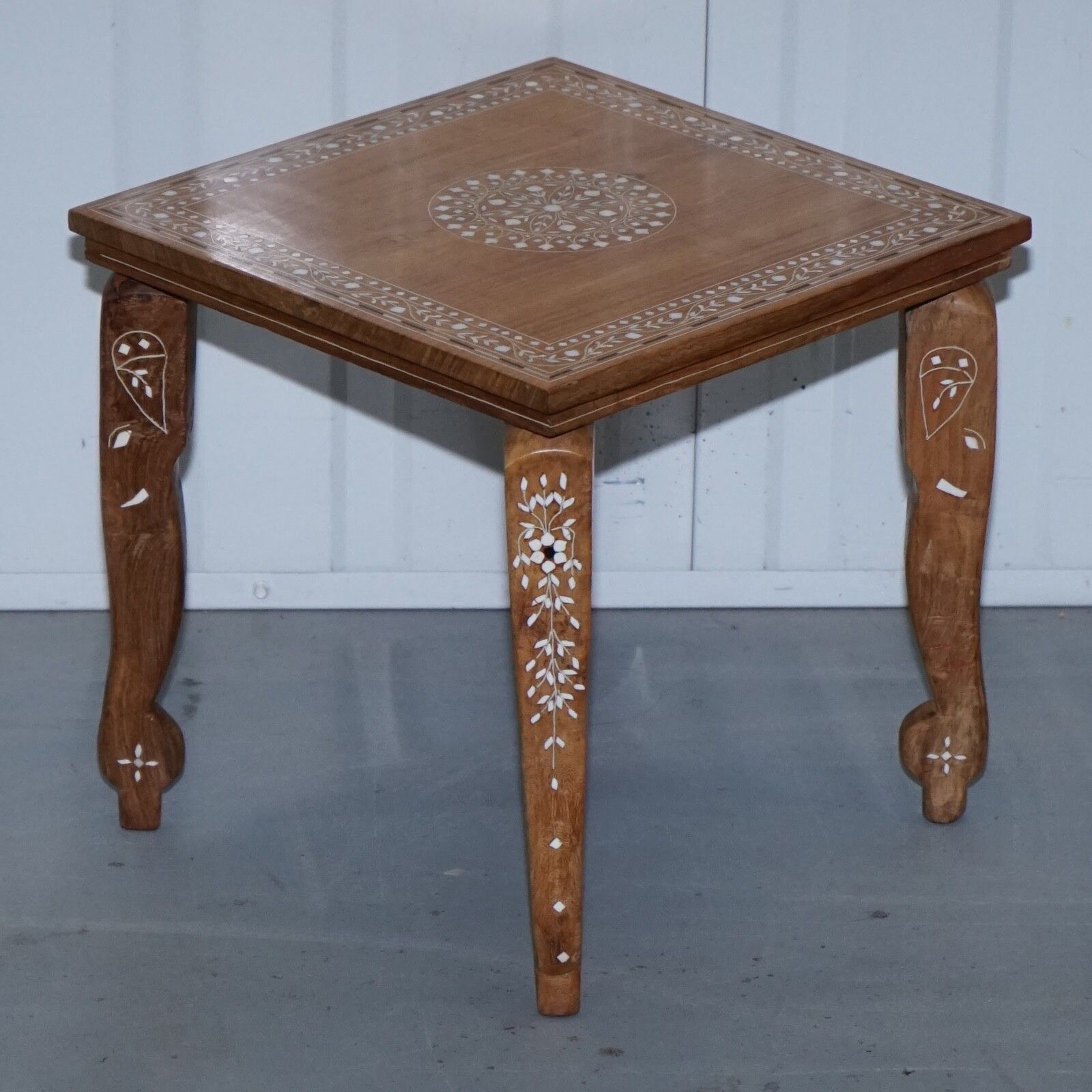 Anglo Indian Inlaid. Wooden Table photo 295.0