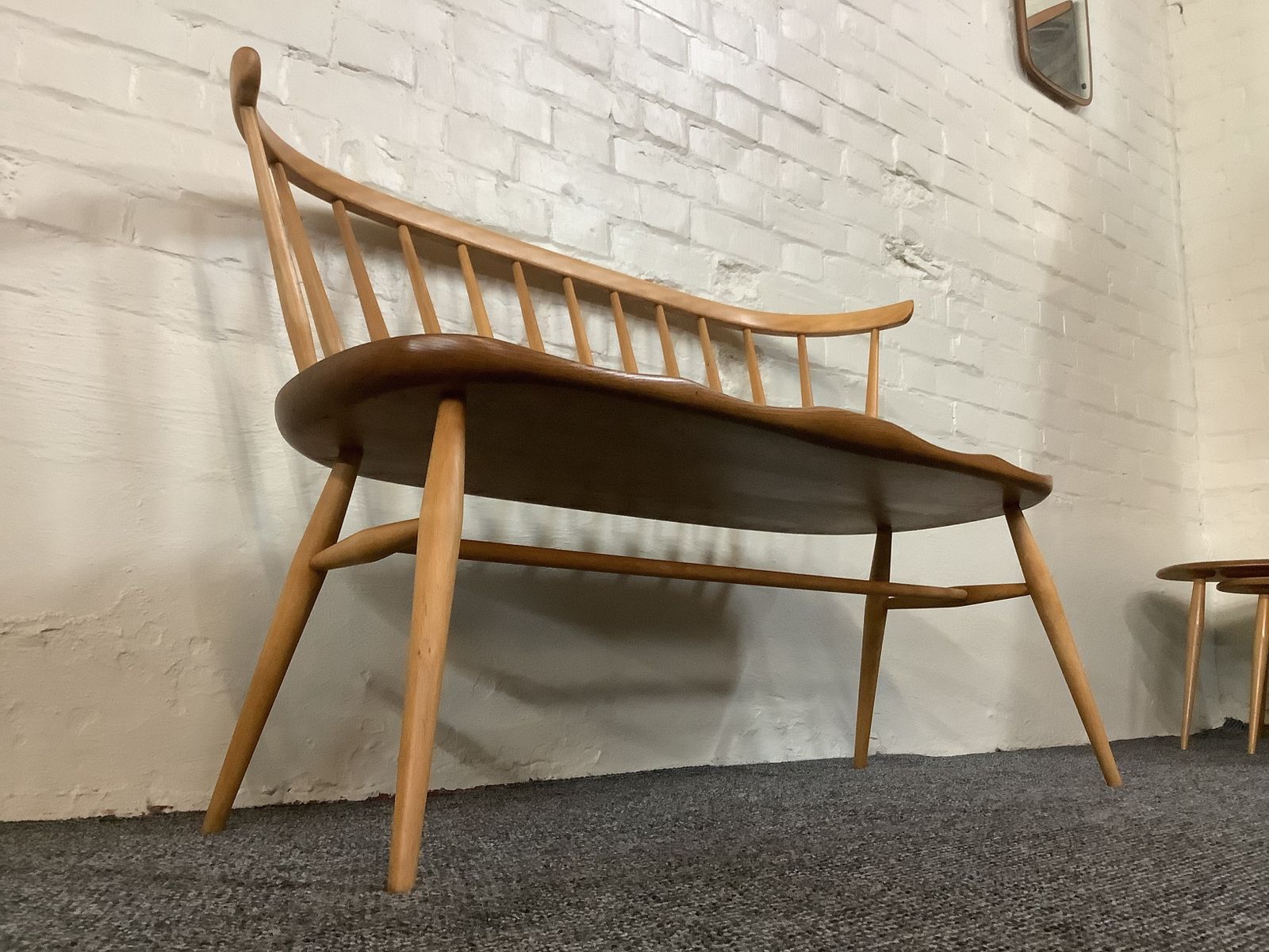Ercol Windsor 349 Love Seat, Produced 1956/59. photo vintage