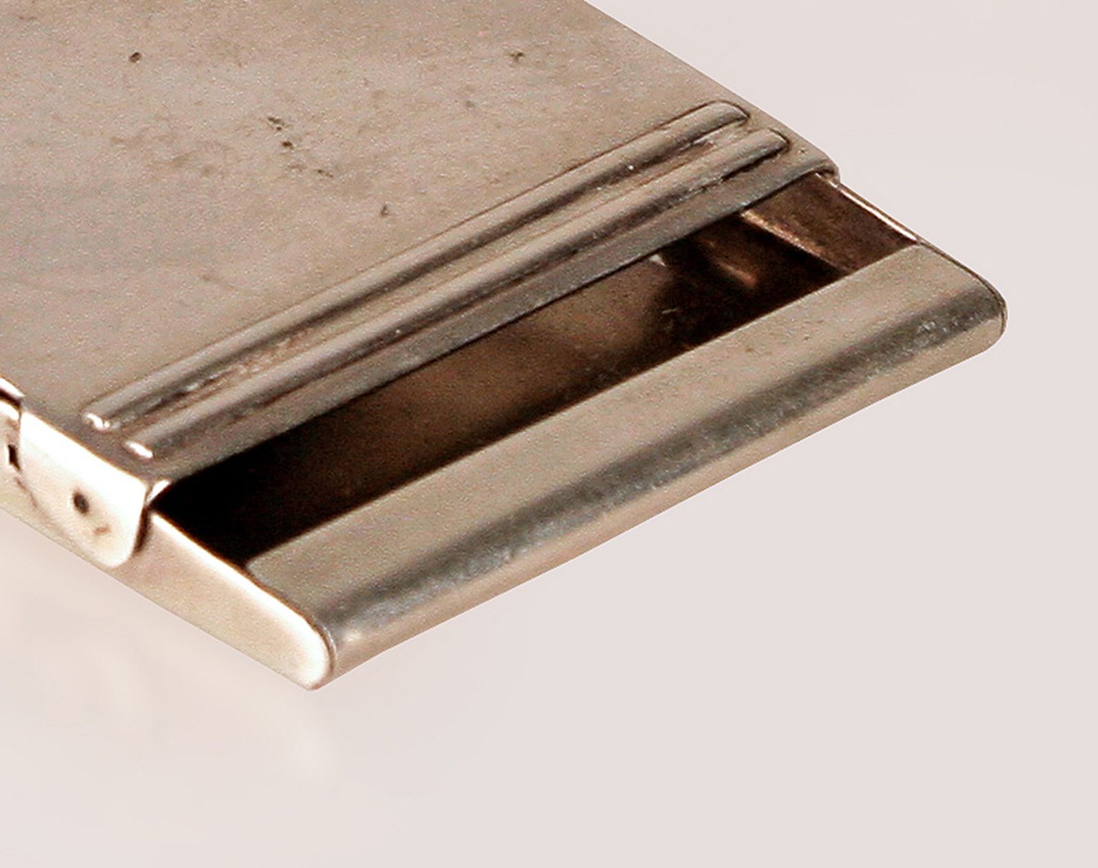 Mid 20th Century American Cased Sterling Silver Flip Matchbook Cover/Match Holder By Tiffany & Co. photo vintage