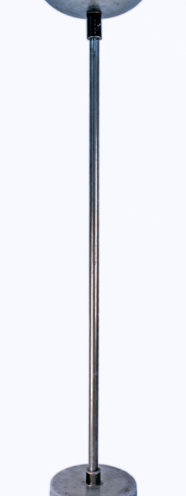Early 20th Century Art Déco French Design Polished Nickel Plated Chrome Floor Lamp By La Maison Desny photo buy