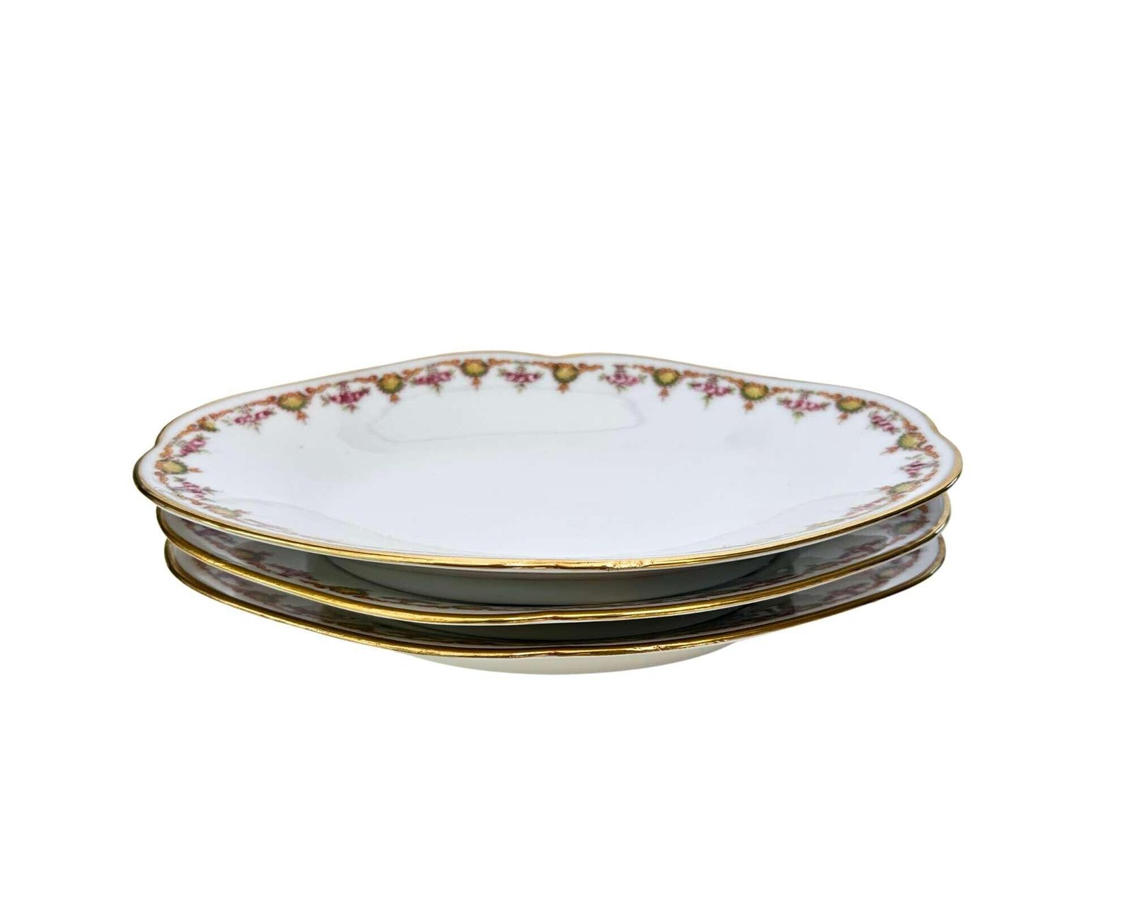 Broodbordje Porselein | 4 Delig | Incl. Sauskom | Antiek 1918 photo Woonaccessoires