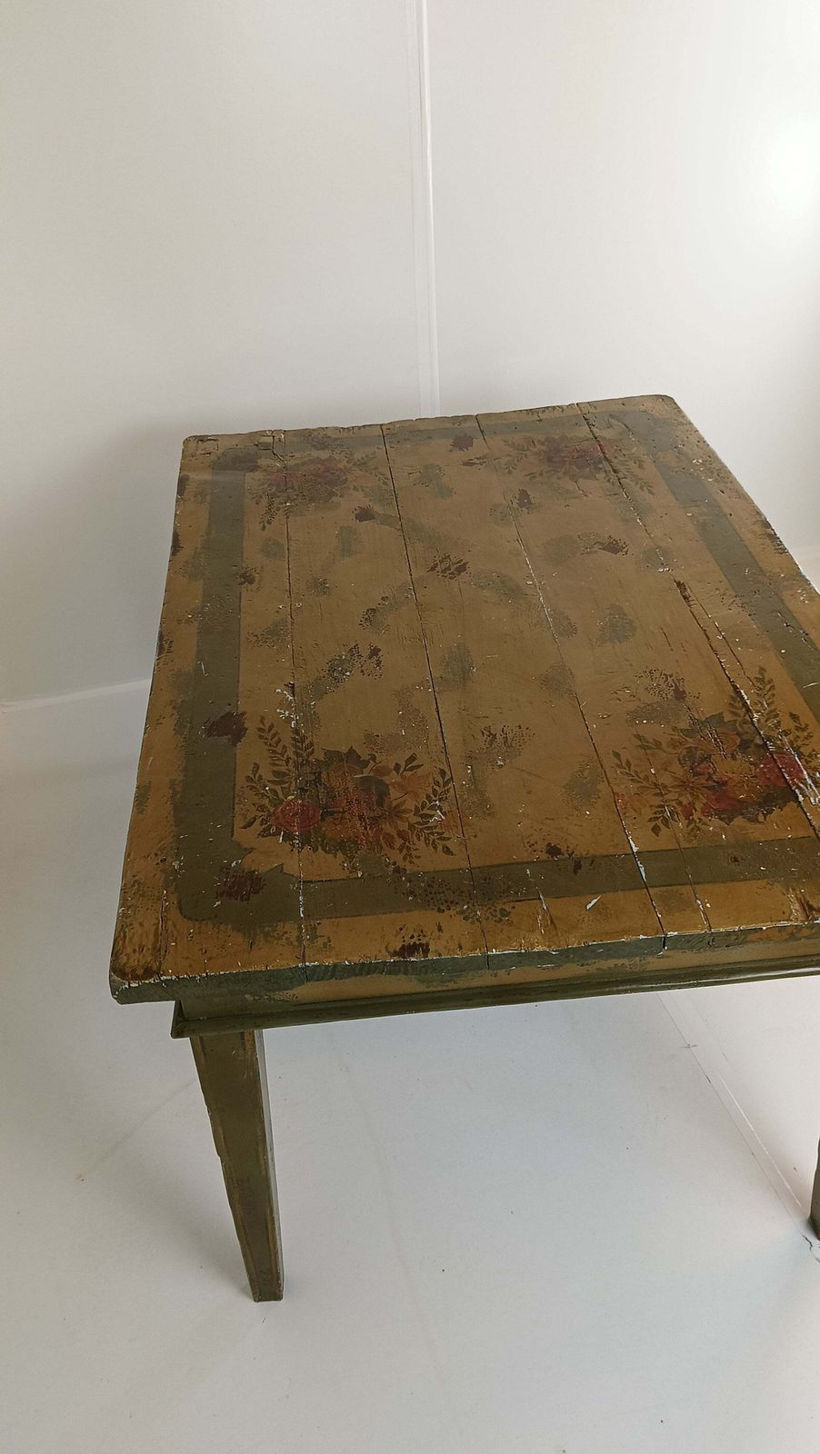 Antique Swedish Dining Table, 1800s photo vintage