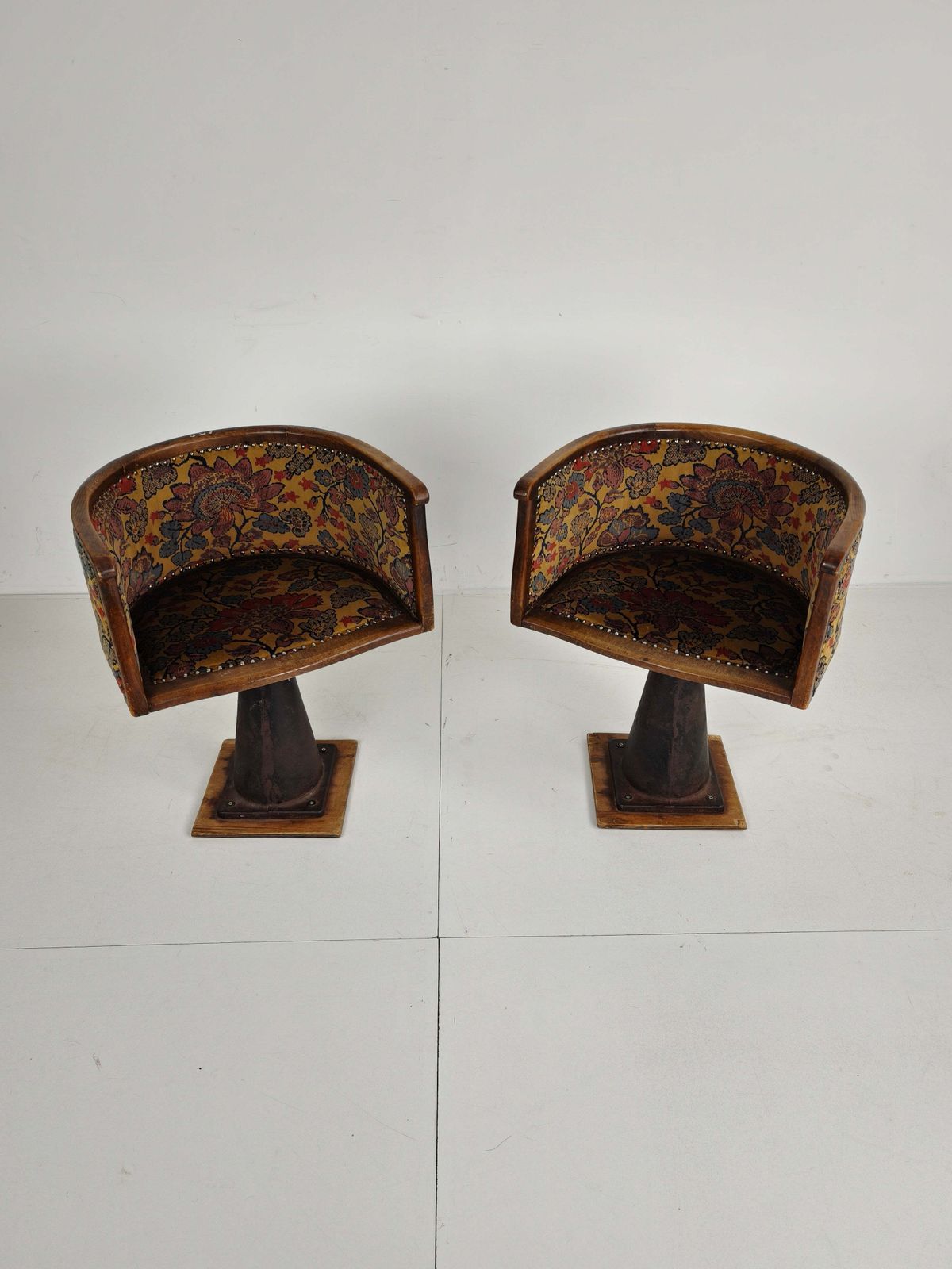 One Of A Kind Swivel Boat Chairs | Circa 1900–1920