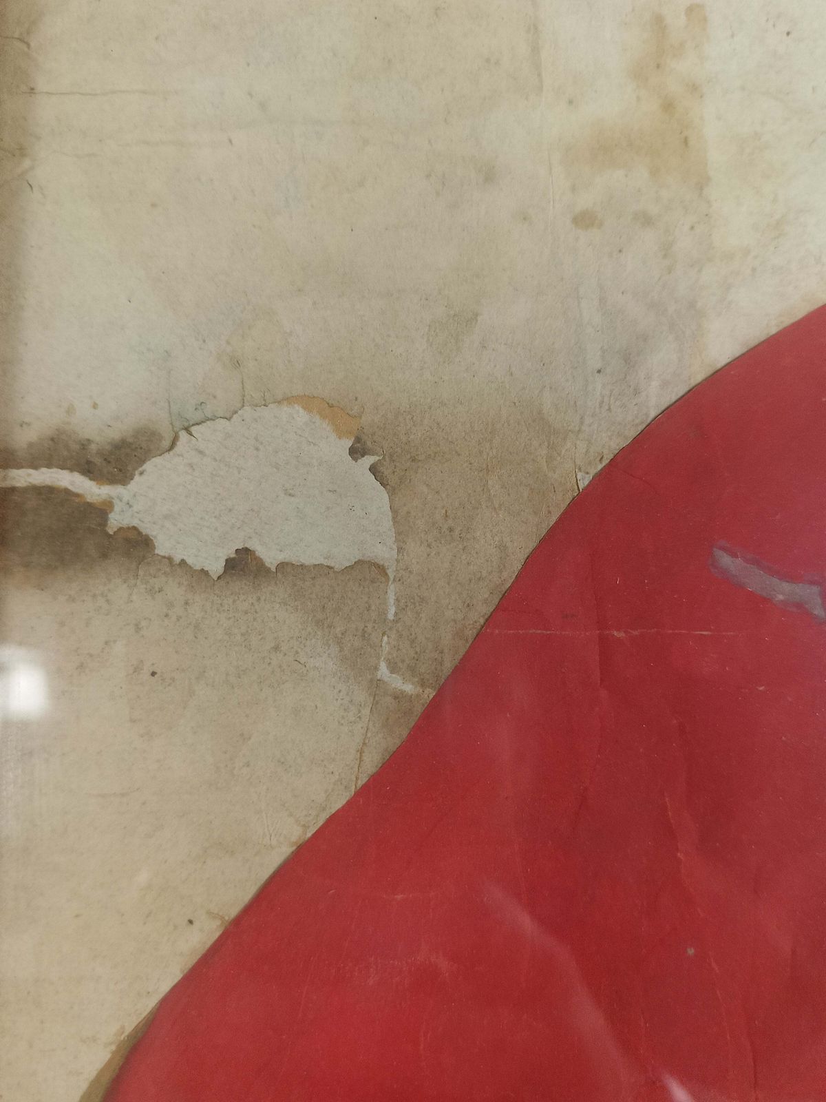 A Framed Chinese Ancestral Portrait Is A Traditional Hand Painted photo vintage