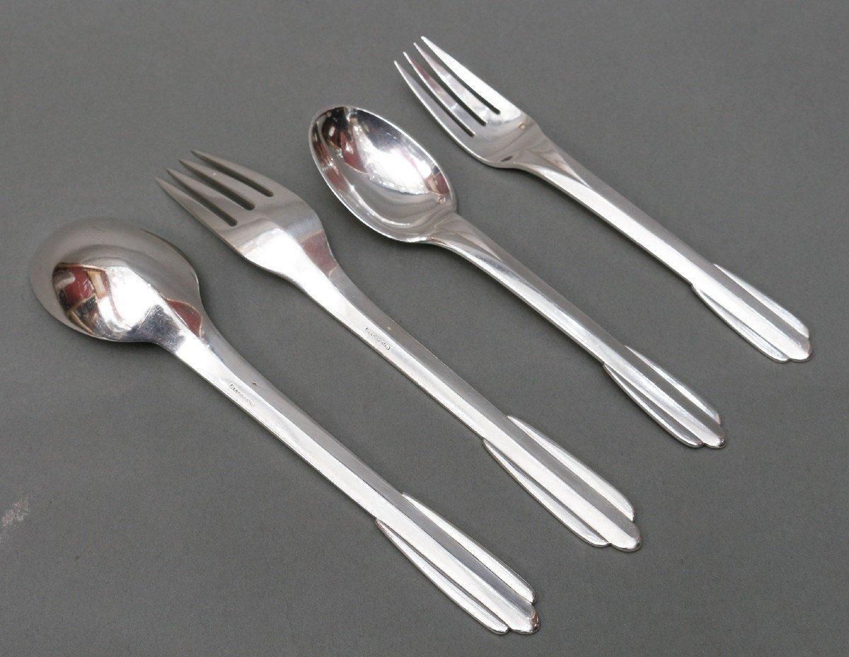 Fjerdingstad – Flatware In Sterling Silver 78 Art Deco Piecesflag photo buy