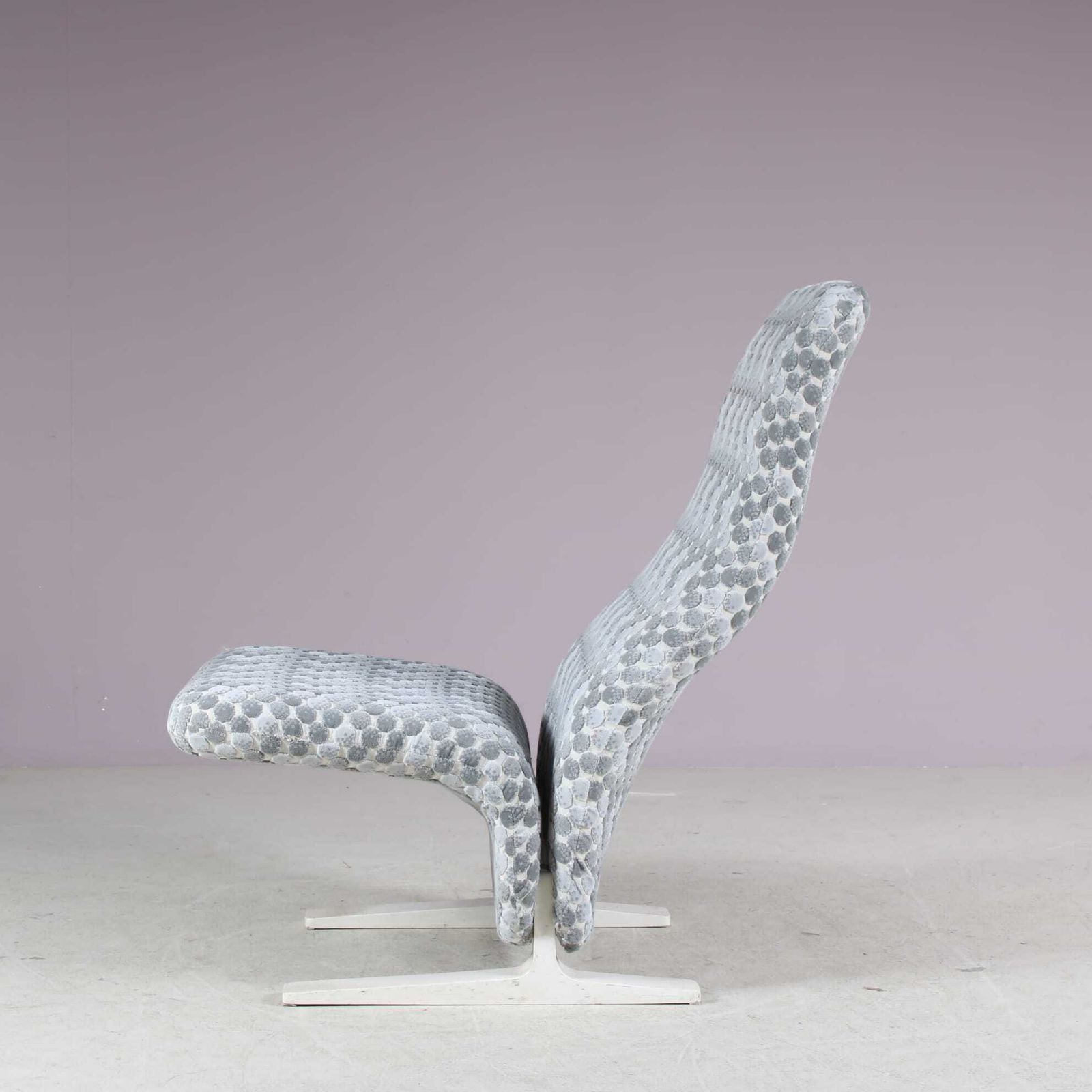 1970s “Concorde” Highback Chair By Pierre Paulin For Artifort, Netherlands