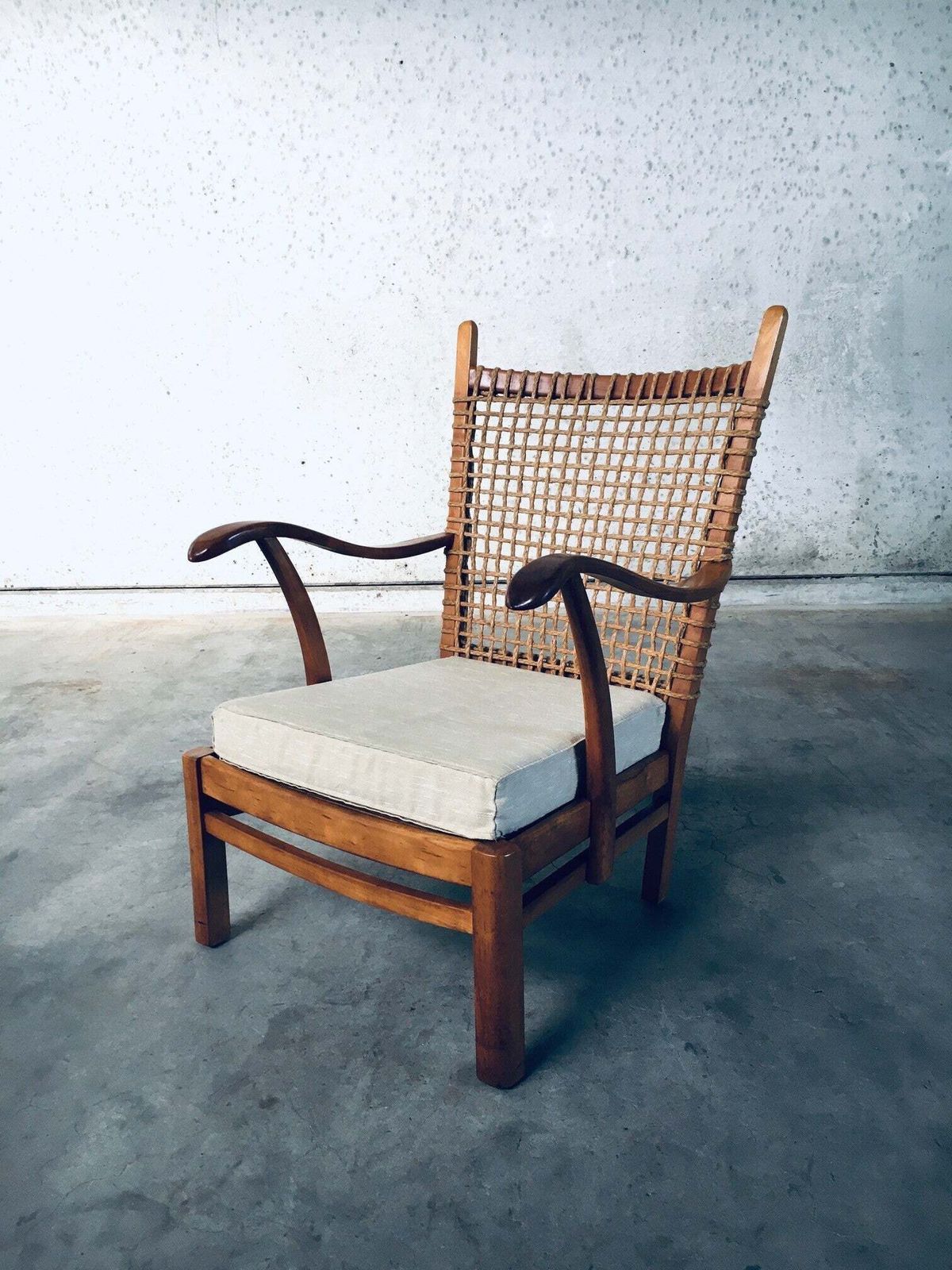 Modernistische Fauteuil Van Bas Van Pelt, Nederland, Jaren 1930 photo vintage