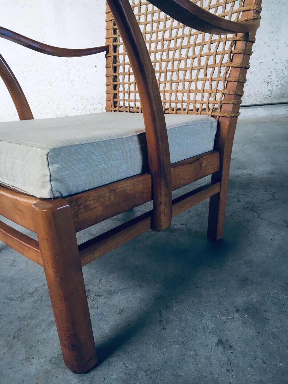 photo vinterior Modernistische Fauteuil Van Bas Van Pelt, Nederland, Jaren 1930