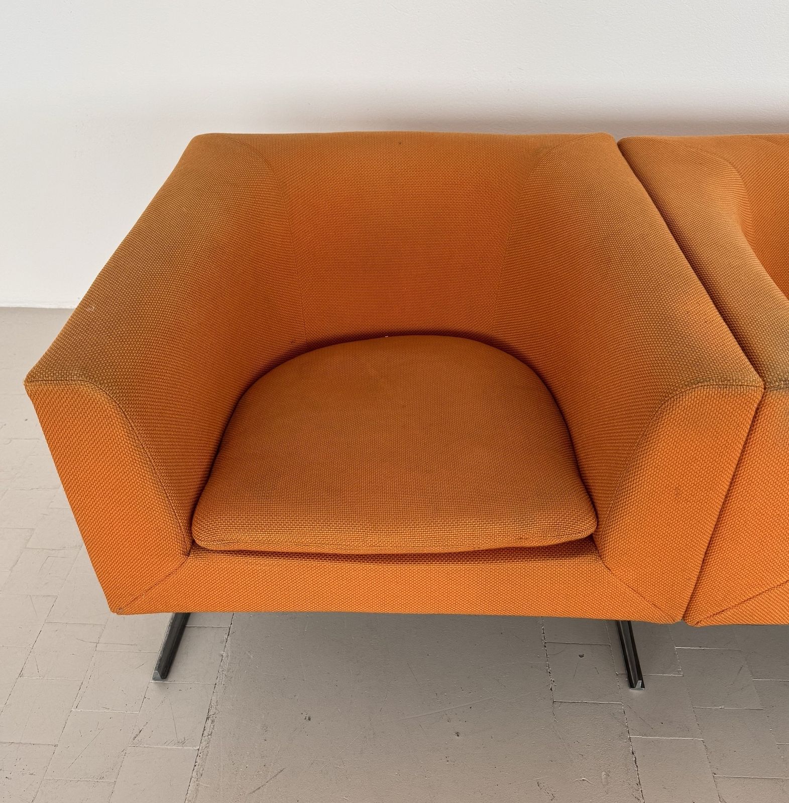 Rare 3 Seater Sofa Mod 630 By Geoffrey Harcourt For Artifort, 1974 photo for sale