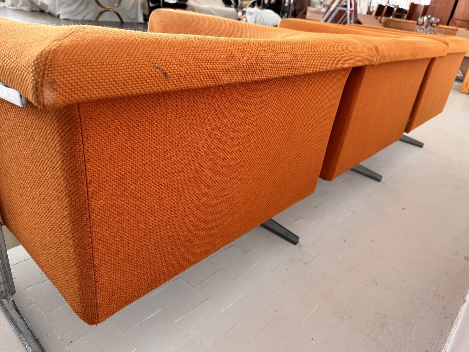 photo furniture Rare 3 Seater Sofa Mod 630 By Geoffrey Harcourt For Artifort, 1974