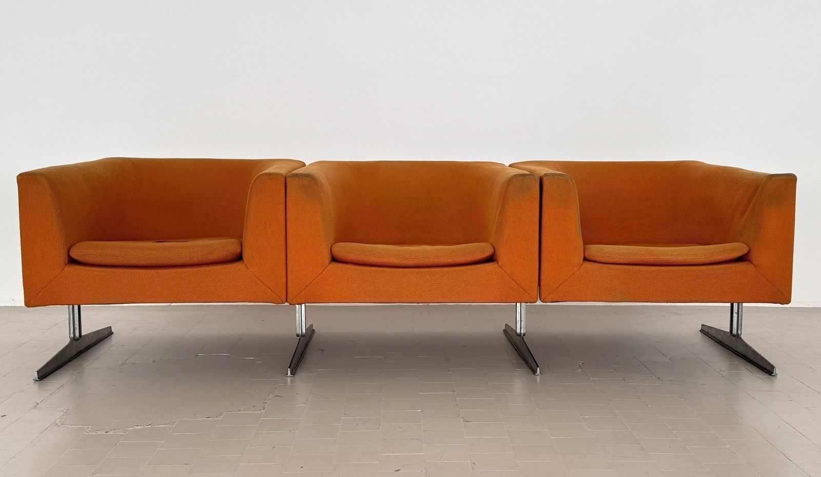 3400.0 Rare 3 Seater Sofa Mod 630 By Geoffrey Harcourt For Artifort, 1974 photo