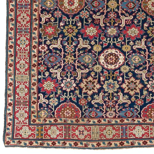5.3x12 Ft Museum Quality Antique Caucasian Kuba Rug, Circa 1800 photo Textiles