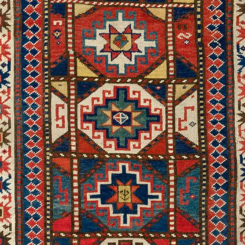 4x8 Ft Antique Caucasian Gendje Rug, Circa 1875 photo furniture