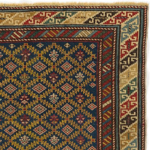 3x4.2 Ft Antique Caucasian Karagashli Shirvan Rug, Ca 1910, One Of A Kind Carpet photo for sale