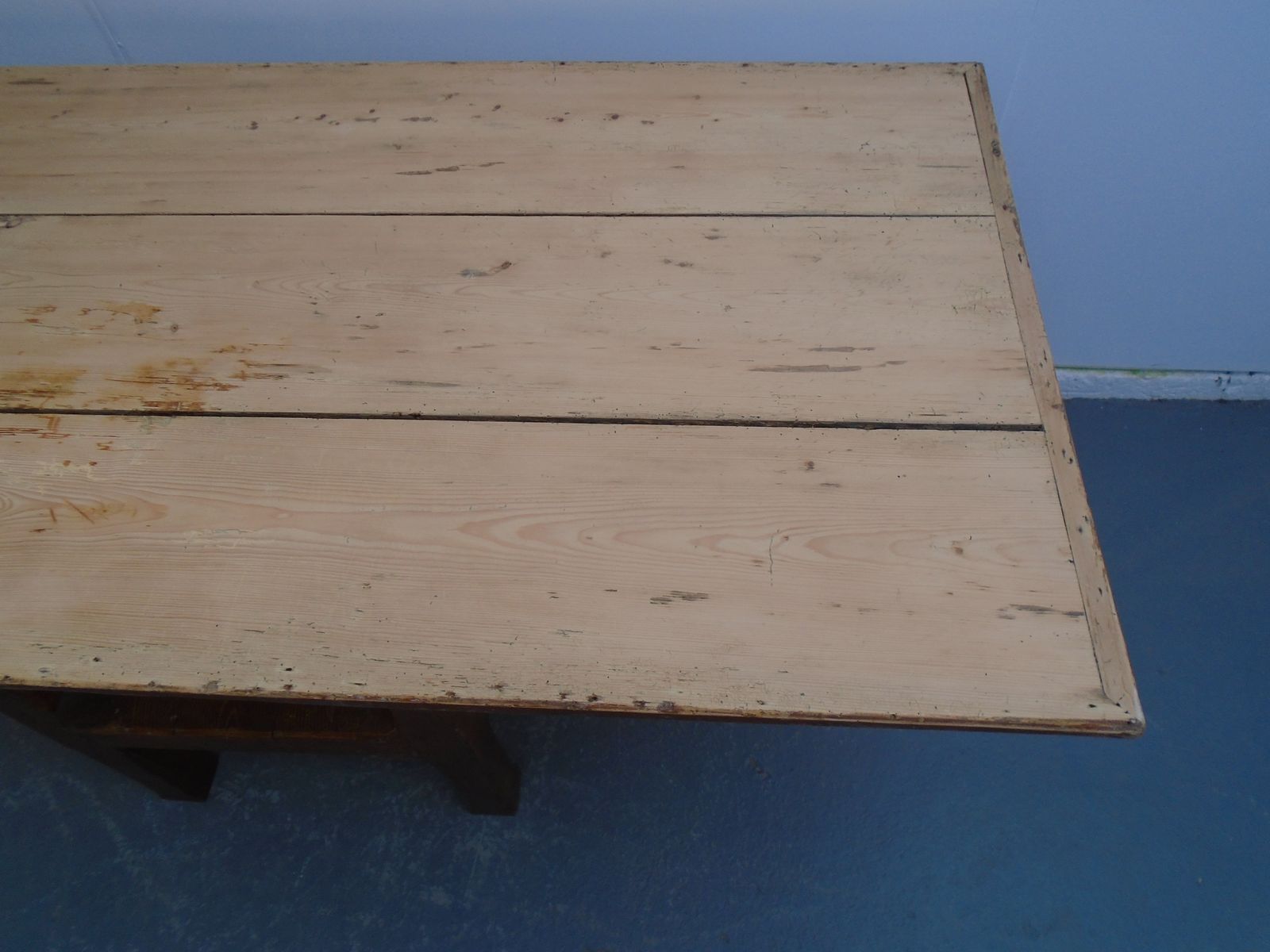 An Original Georgian Painted Pine Vernacular Country Lambing Chair/Table photo 2395.0