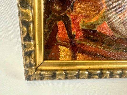 After Paul Peel, After The Bath, 1900s, Oil On Canvas, Framed photo for sale