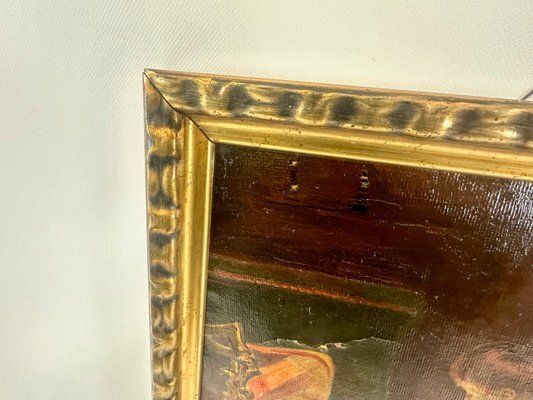 After Paul Peel, After The Bath, 1900s, Oil On Canvas, Framed photo vinterior