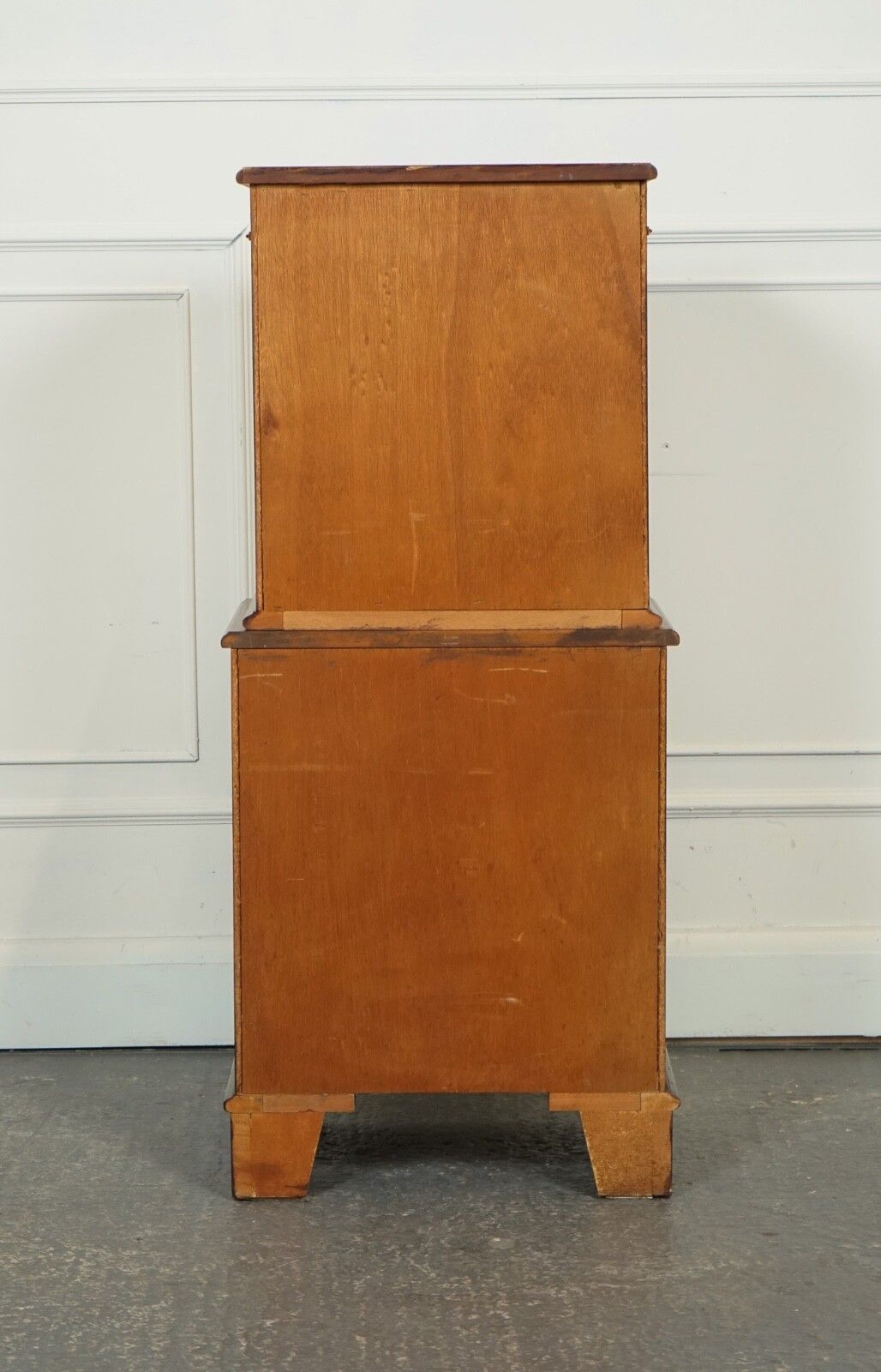 Furniture Vintage Georgian Style Tallboy With 6 Drawers With Lots Of Storage Space photo