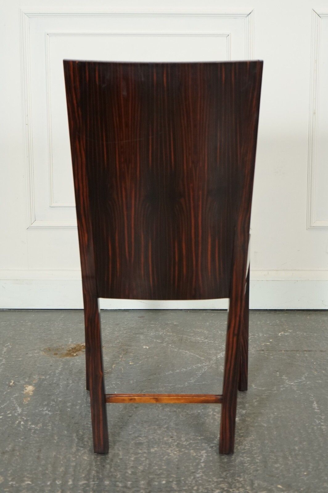photo for sale Art Deco Style Theodore Alexander Office Side Chair With Pony Hide Seat