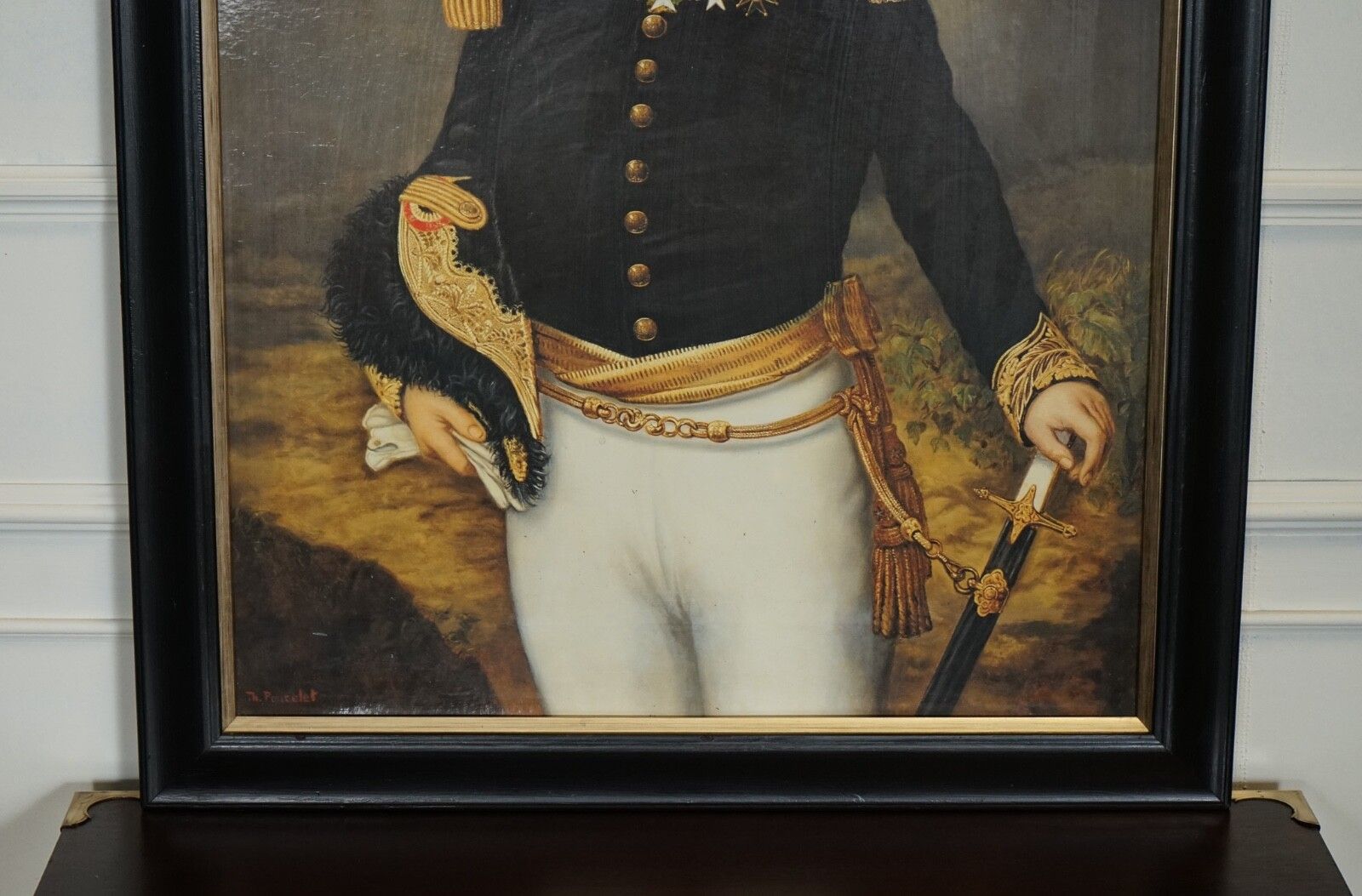 Ceremonial Dress Thierry Poncelet Framed Art Print Black And Gold Frame photo 225.0