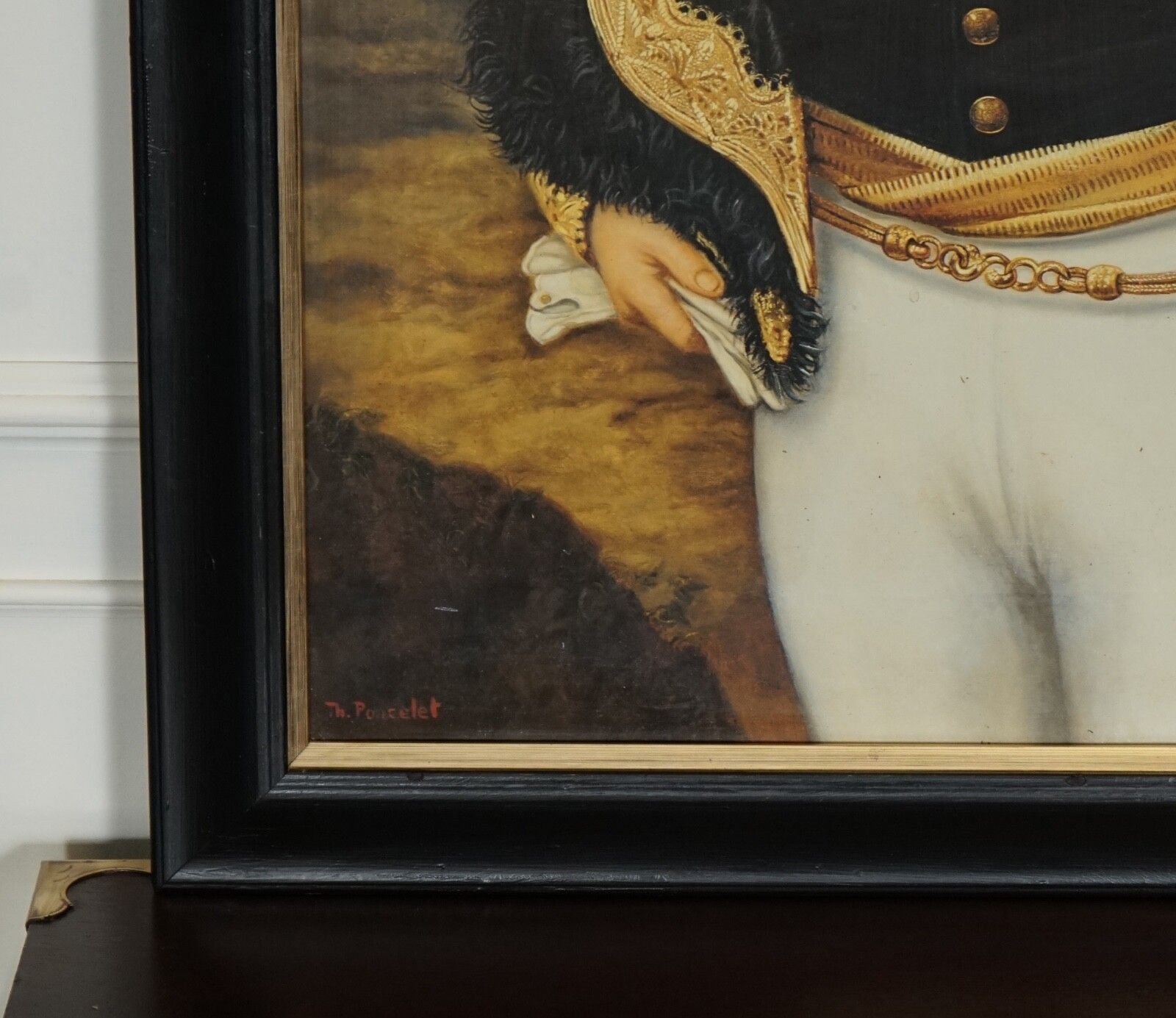 Ceremonial Dress Thierry Poncelet Framed Art Print Black And Gold Frame photo vintage