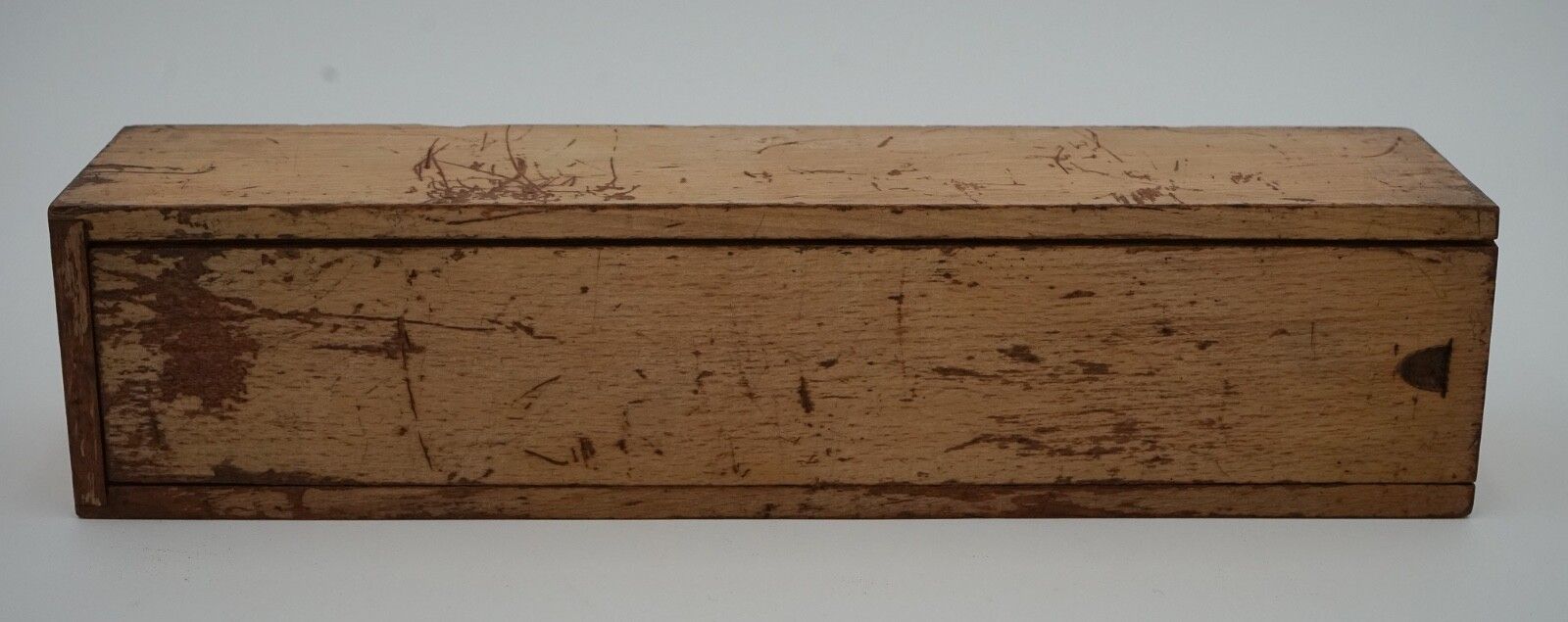 275.0 Late 19th Century Box Of Traditional Game Niner Dominos With Stunning Patina photo