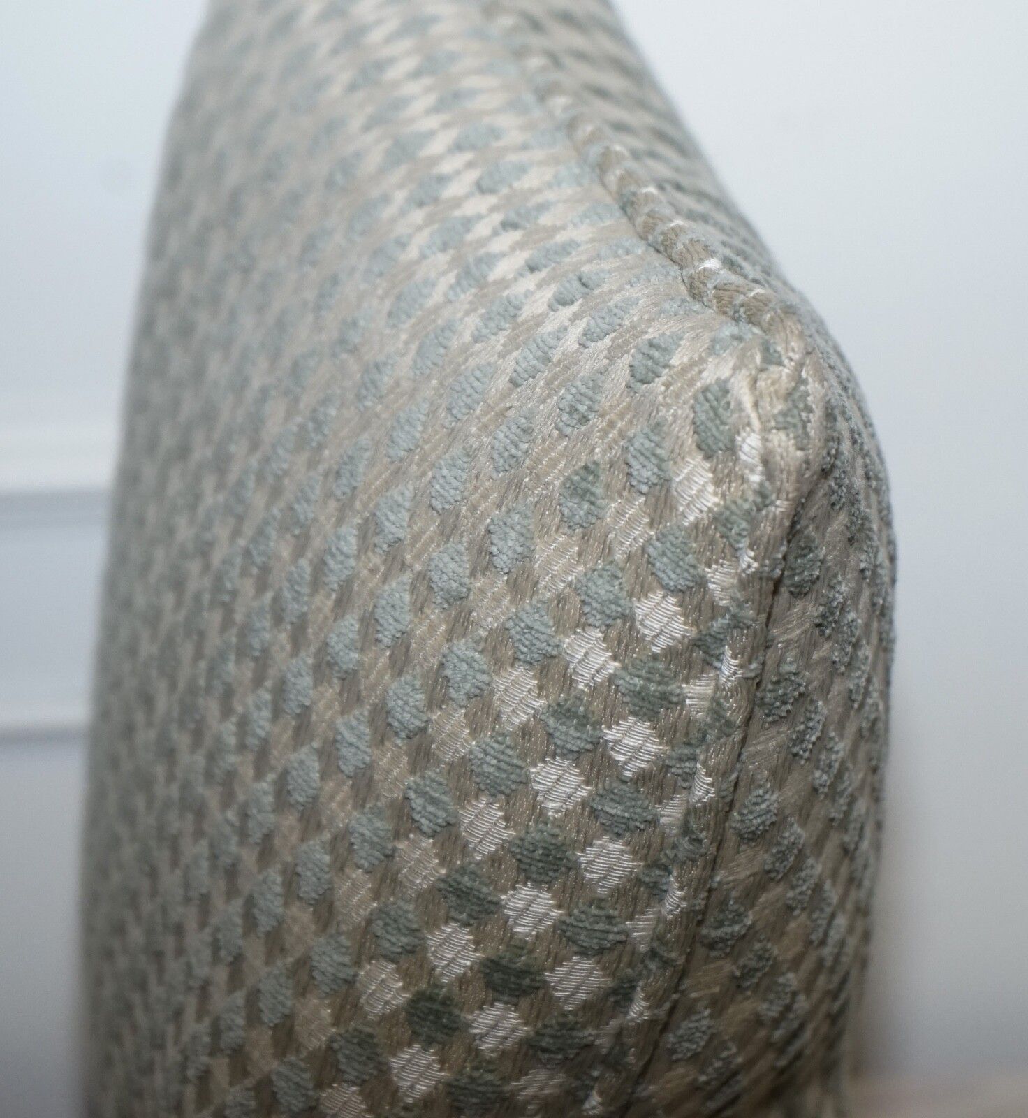 photo vinterior Vintage Duresta Duck Scatter Cushion Cream And Sage