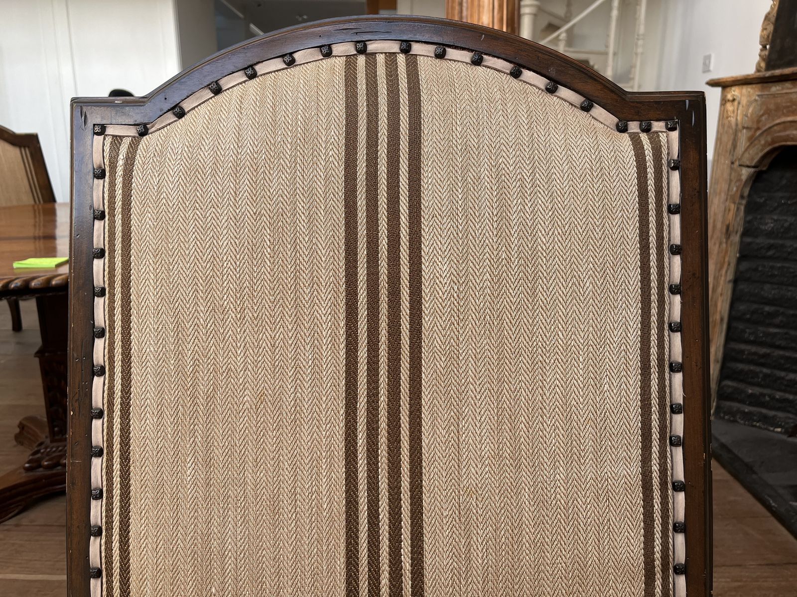photo for sale Ralph Lauren Chair Set, Rattan, Suede, Polished Ebony