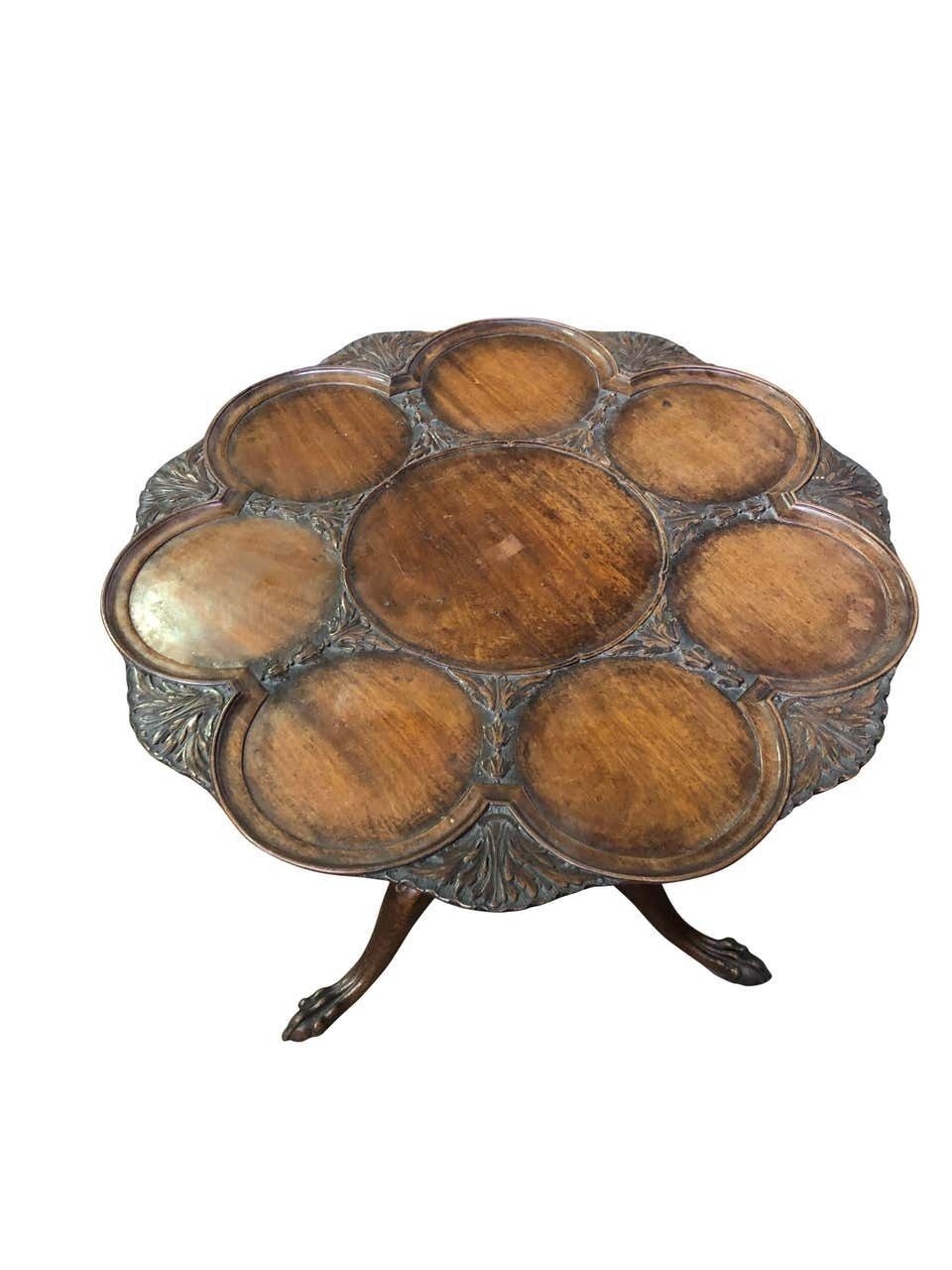Georgian Mahogany Tilt Top Supper Table, 19th Century photo 3800.0
