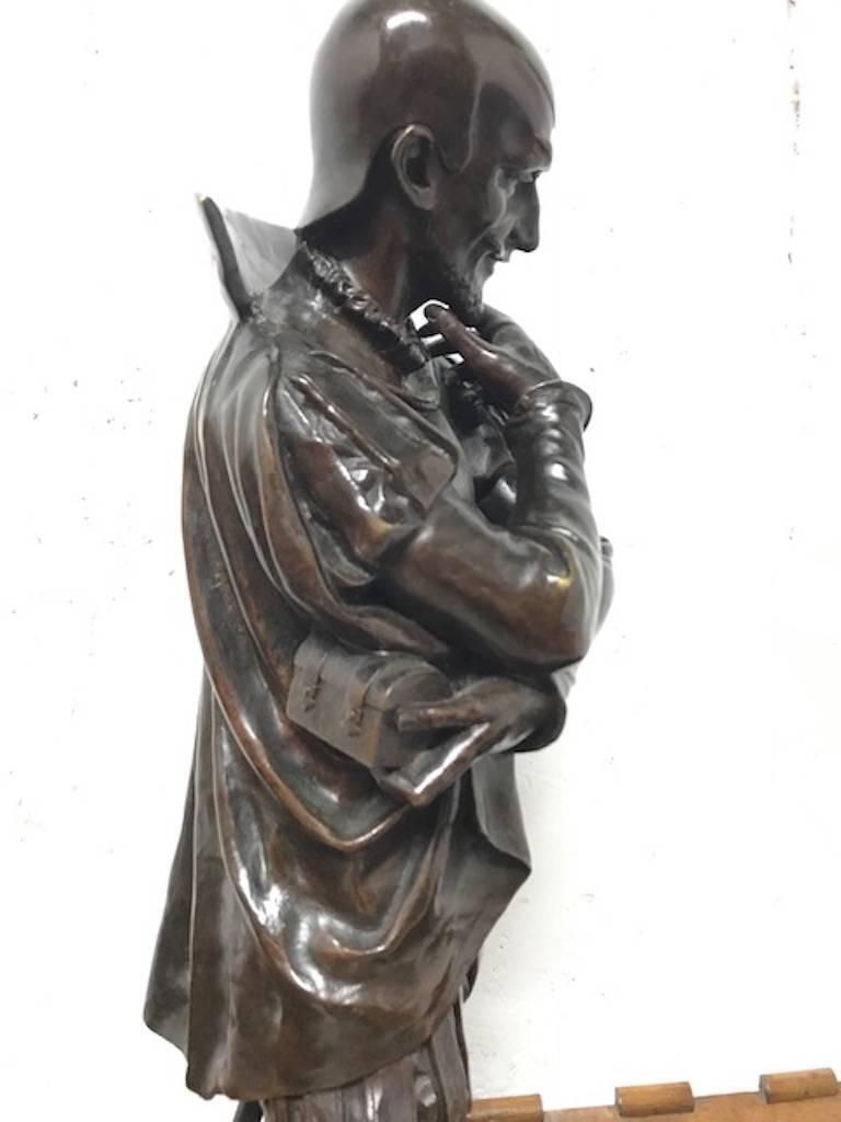 18th Century Bronze Statue Of A Shakespearian Character photo buy