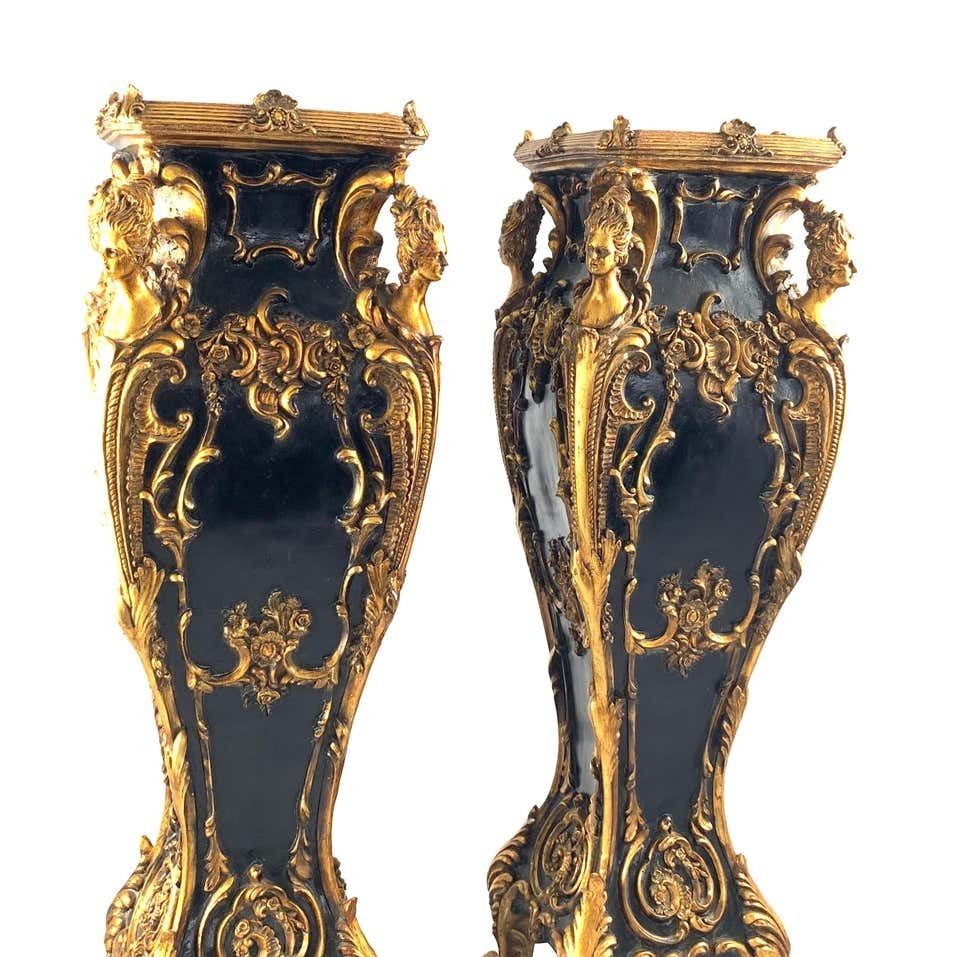 photo buy 20th Century Pair Of French Jardiniere Stands Or Plinths In Louis XV Style