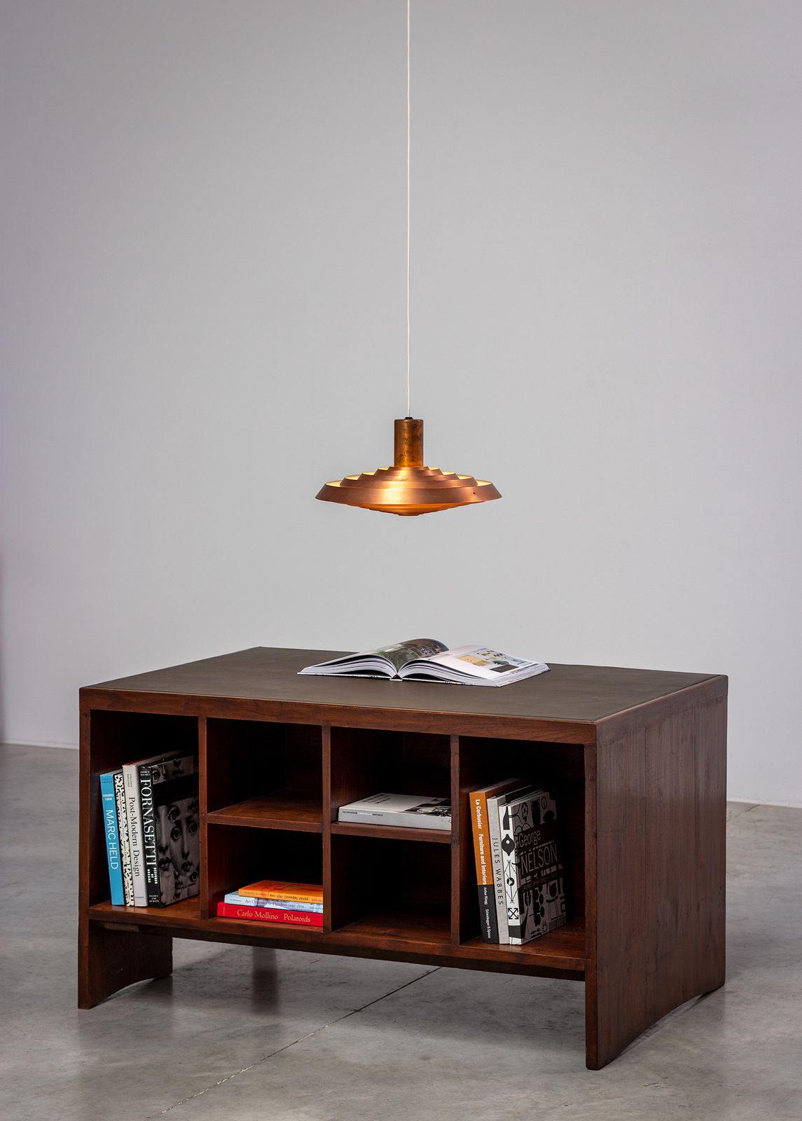 Poul Henningsen For Louis Poulsen Copper Pendant Tallerken 1950 photo Lighting