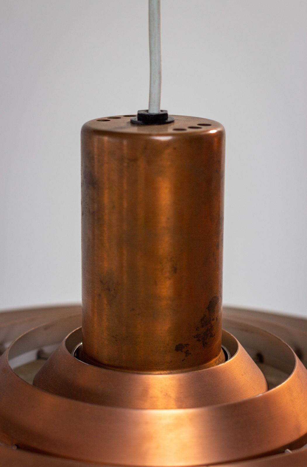 Poul Henningsen For Louis Poulsen Copper Pendant Tallerken 1950 photo buy