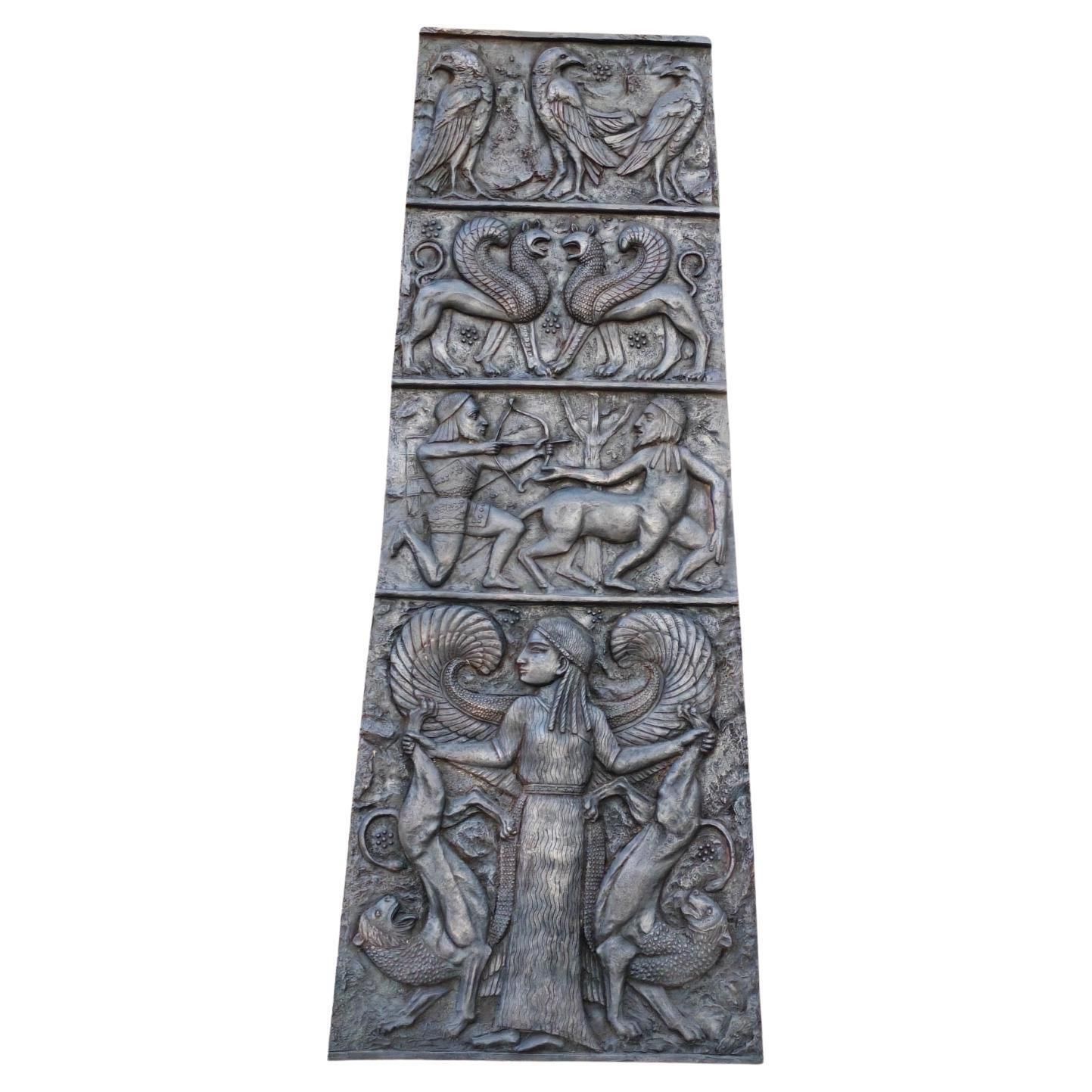 Bronze Sculpture With Patina – Sanctuary Of Olympia Inspired photo furniture