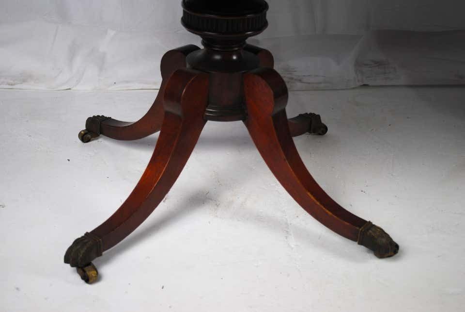 19th Century Pair Of English Regency Hexagonal Sowing Box Or Side Tables photo vinterior