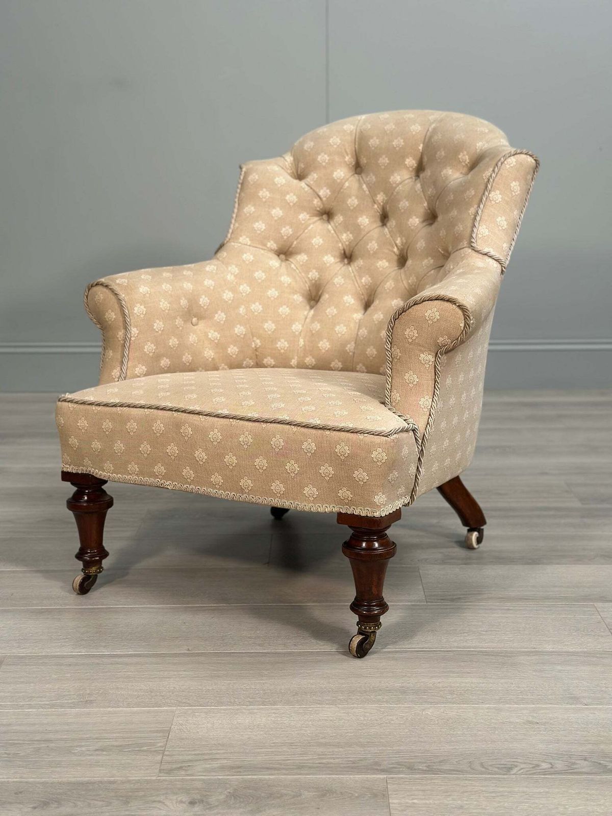 Furniture 19th Century Armchair C.1880, 1800s photo