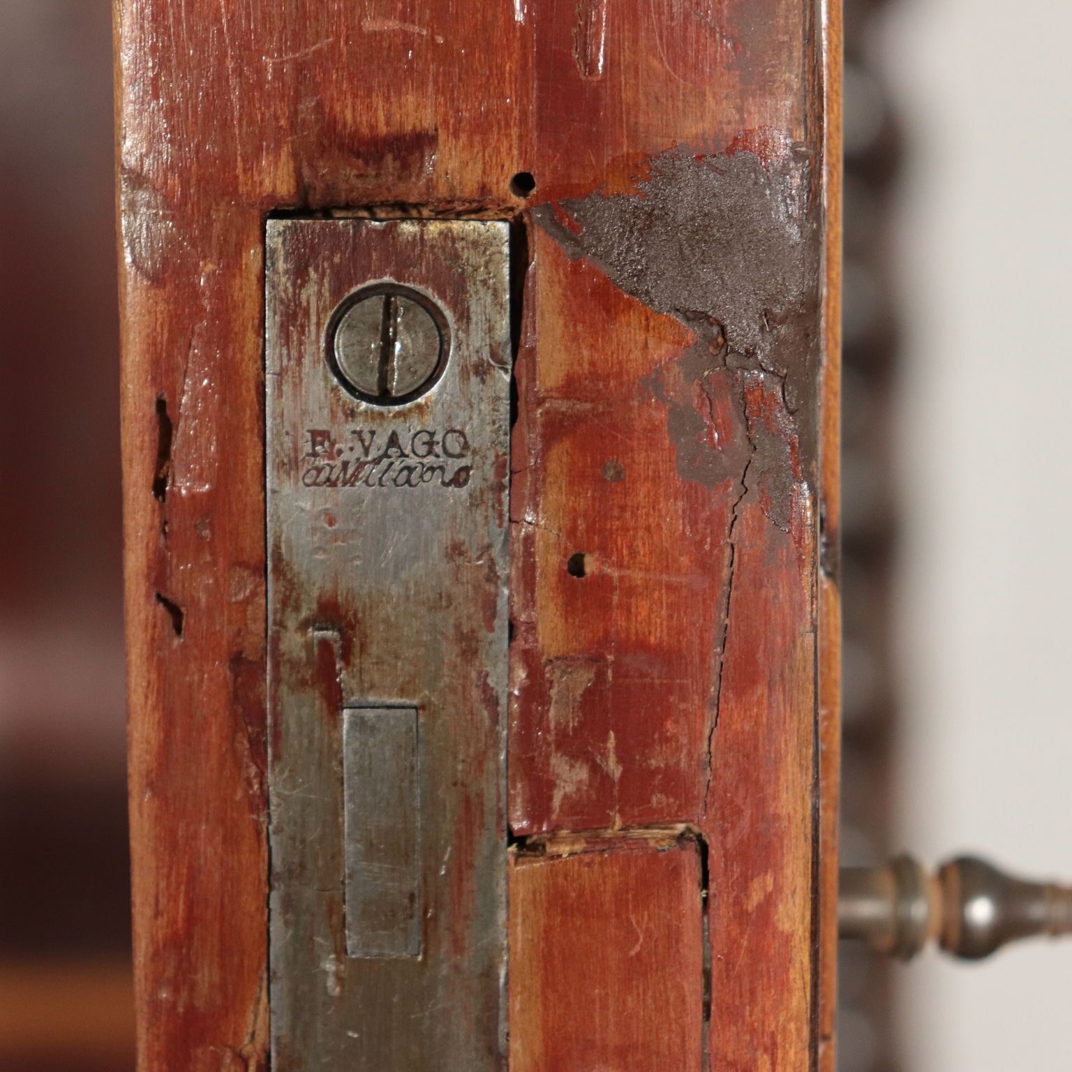 photo for sale Charles X Wardrobe Rosewood Italy 19th Century